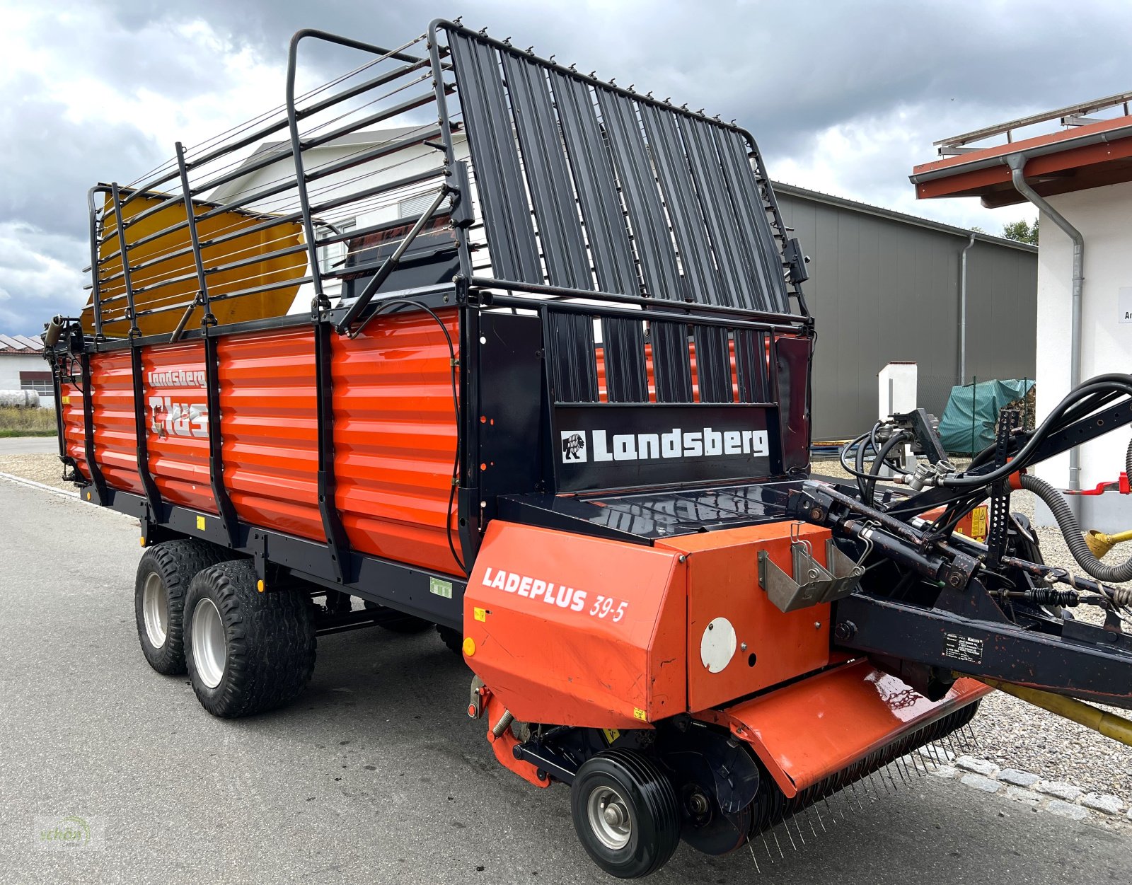 Ladewagen des Typs Landsberg Ladeplus 39-5 - ähnlich Pöttinger Ladeprofi 3 - mit 19-er Breitreifen, Gebrauchtmaschine in Burgrieden (Bild 13)