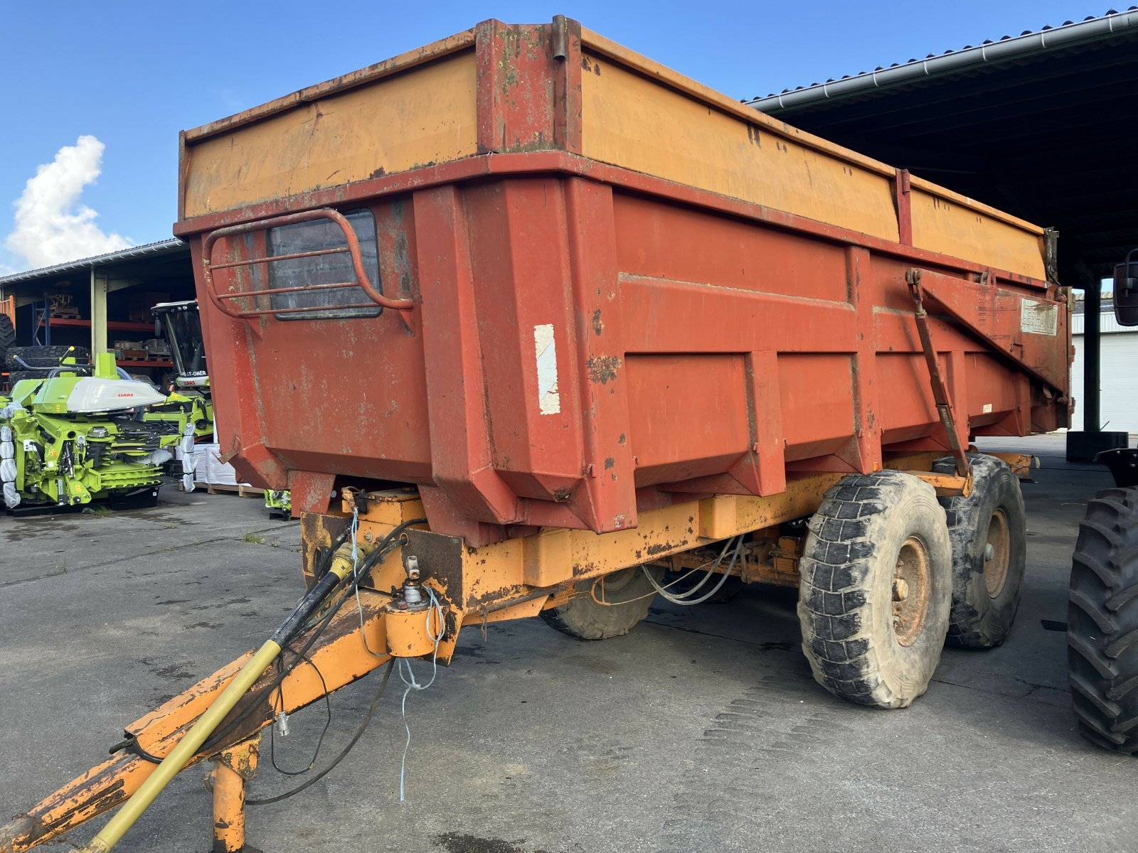 Ladewagen typu Legrand BL 14 T, Gebrauchtmaschine v BLENDECQUES (Obrázok 1)