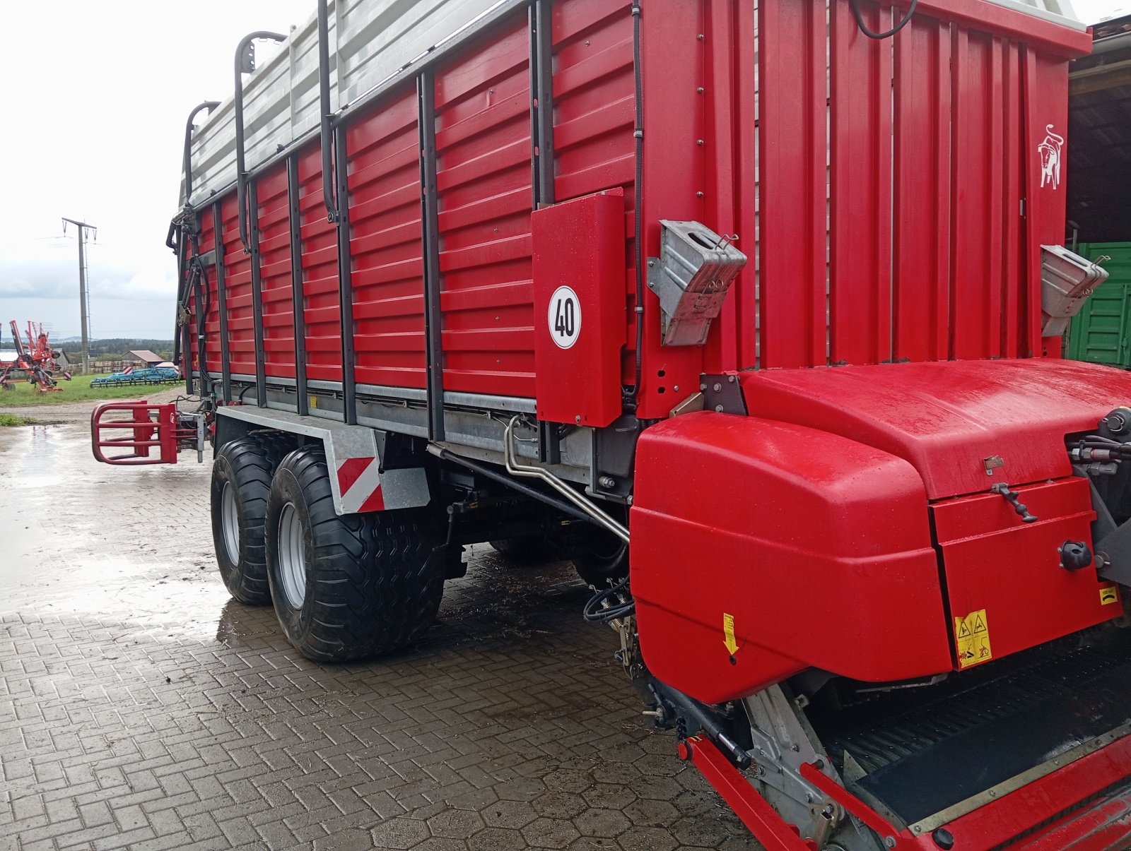 Ladewagen van het type Lely Tigo 60 R Profi, Gebrauchtmaschine in Kirchenpingarten (Foto 7)