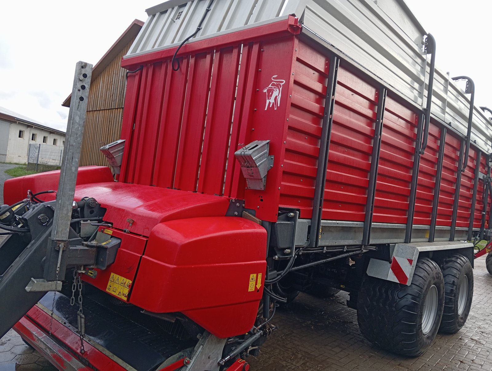 Ladewagen van het type Lely Tigo 60 R Profi, Gebrauchtmaschine in Kirchenpingarten (Foto 9)