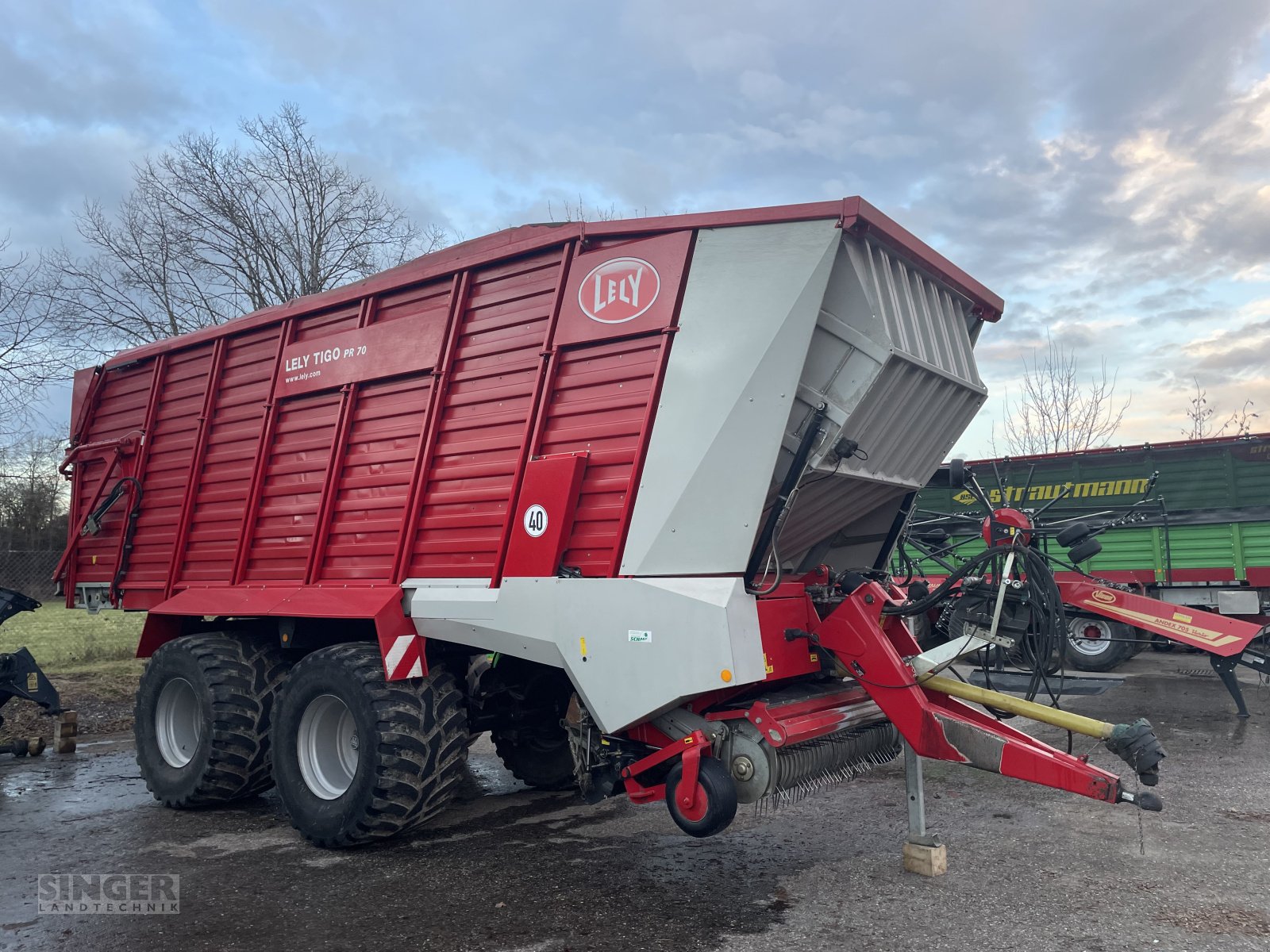 Ladewagen типа Lely Tigo 70 PR, Gebrauchtmaschine в Ebenhofen (Фотография 1)