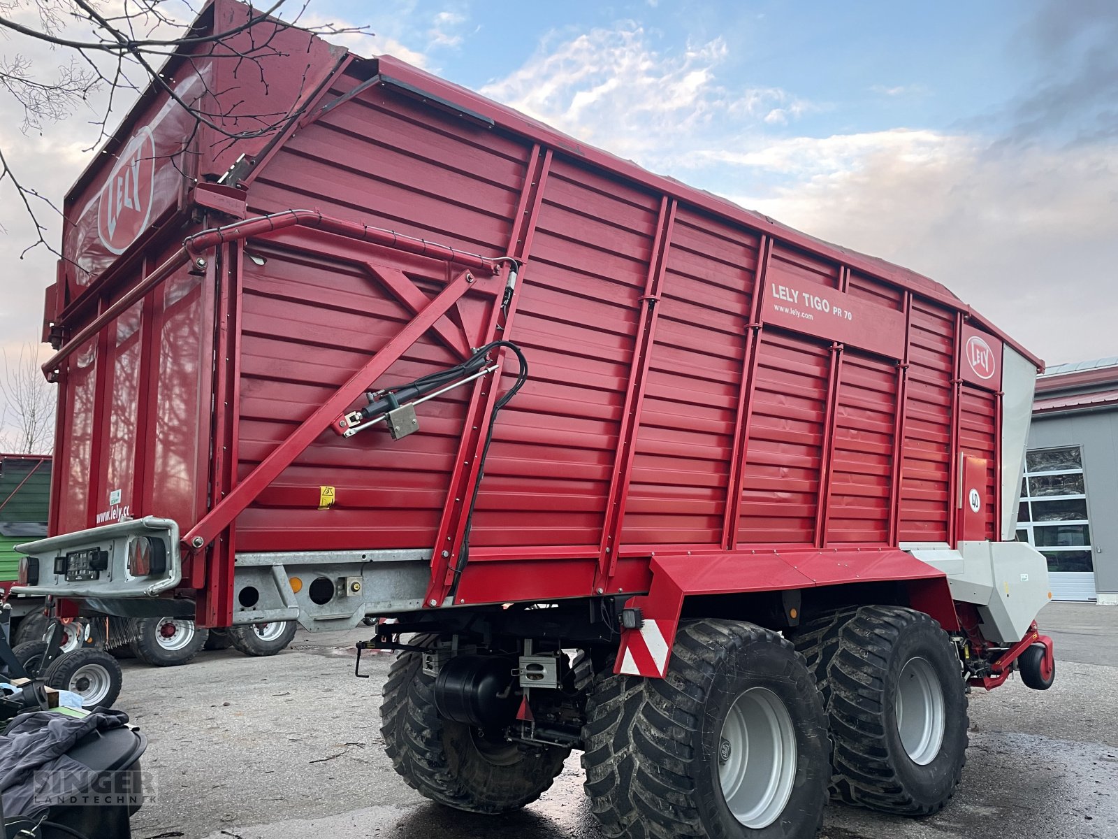 Ladewagen типа Lely Tigo 70 PR, Gebrauchtmaschine в Ebenhofen (Фотография 7)