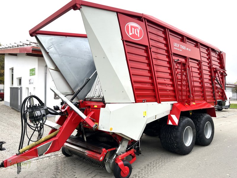 Ladewagen of the type Lely Tigo PR 60 - Tigo 60 PR mit 22.000 kg zGG und einer Tastrolle hinter der Pick-Up, Gebrauchtmaschine in Burgrieden (Picture 1)