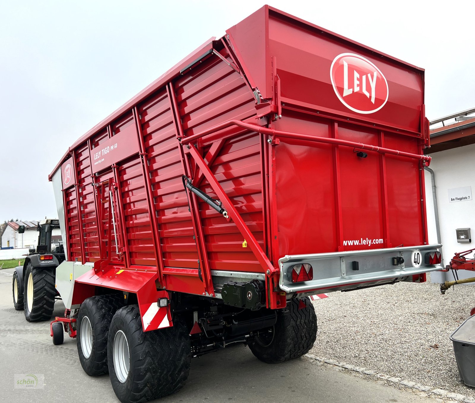 Ladewagen типа Lely Tigo PR 60 - Tigo 60 PR mit 22.000 kg zGG und einer Tastrolle hinter der Pick-Up, Gebrauchtmaschine в Burgrieden (Фотография 4)