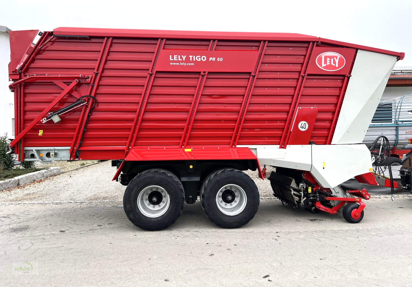 Ladewagen типа Lely Tigo PR 60 - Tigo 60 PR mit 22.000 kg zGG und einer Tastrolle hinter der Pick-Up, Gebrauchtmaschine в Burgrieden (Фотография 9)