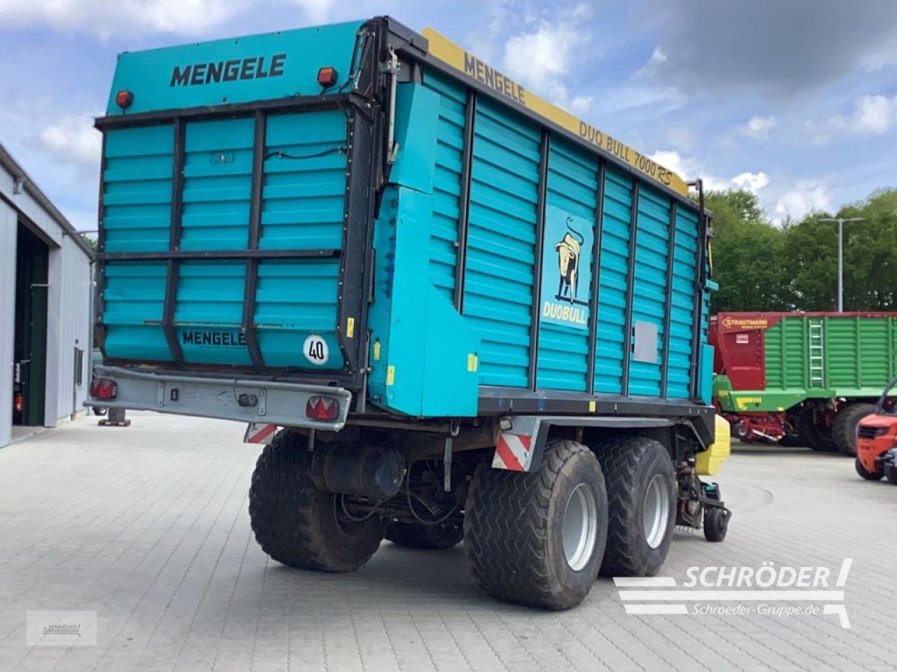 Ladewagen tipa Mengele DUO BULL 7000 RS, Gebrauchtmaschine u Hemmoor (Slika 3)