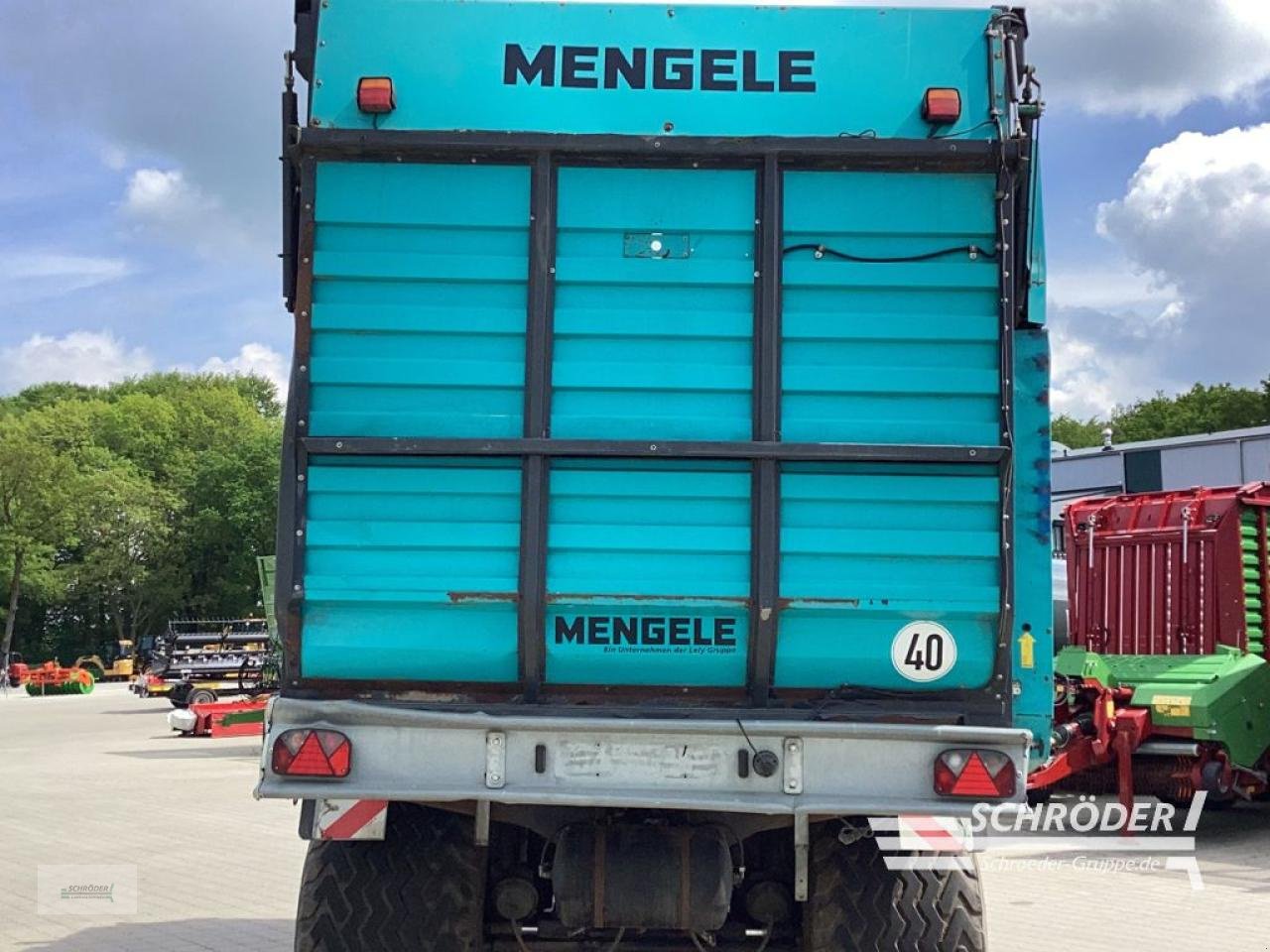 Ladewagen tip Mengele DUO BULL 7000 RS, Gebrauchtmaschine in Hemmoor (Poză 11)