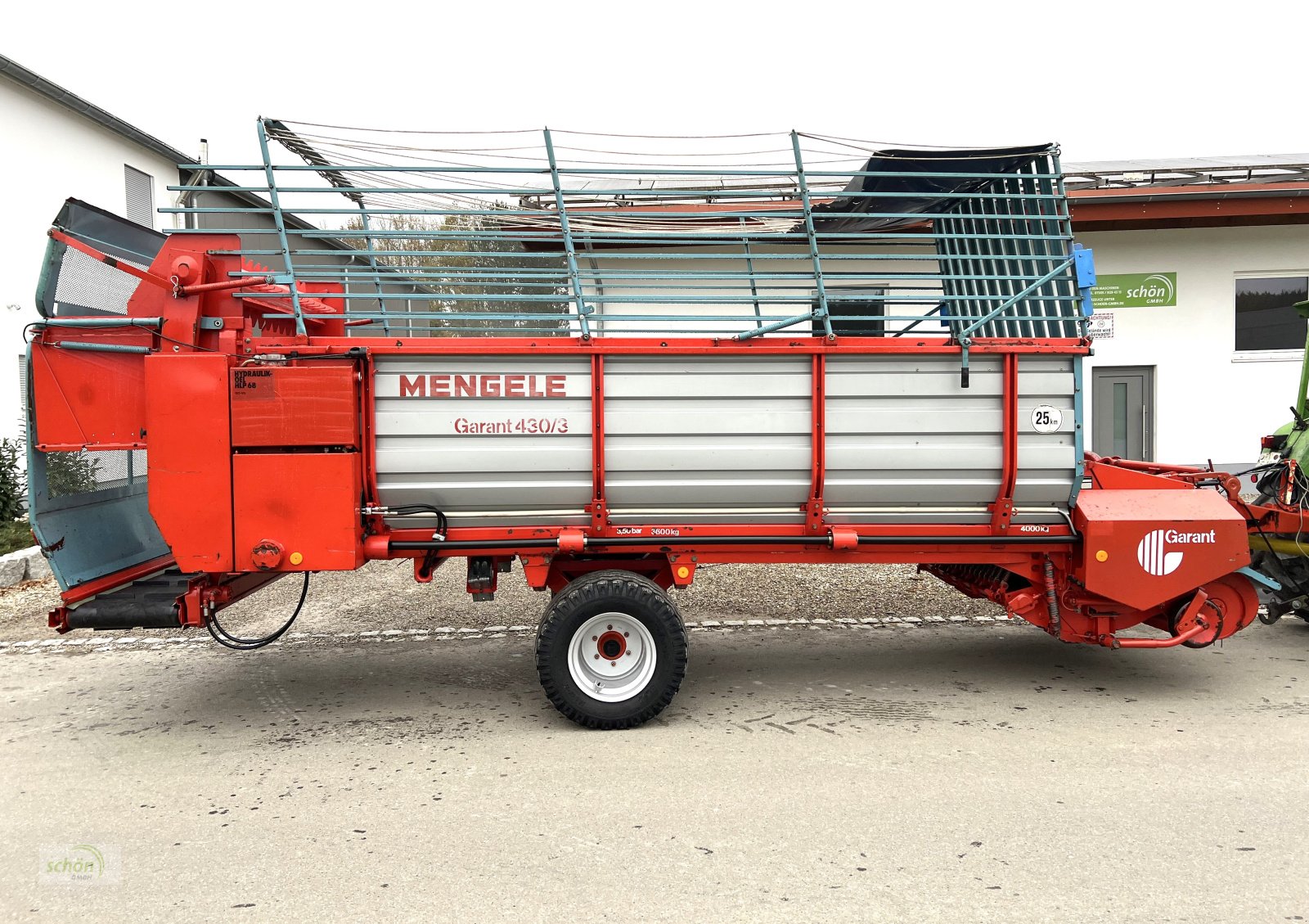 Ladewagen des Typs Mengele Garant 430/3 im Topzustand mit elektrischer Bedienung und breiten Reifen, Gebrauchtmaschine in Burgrieden (Bild 10)