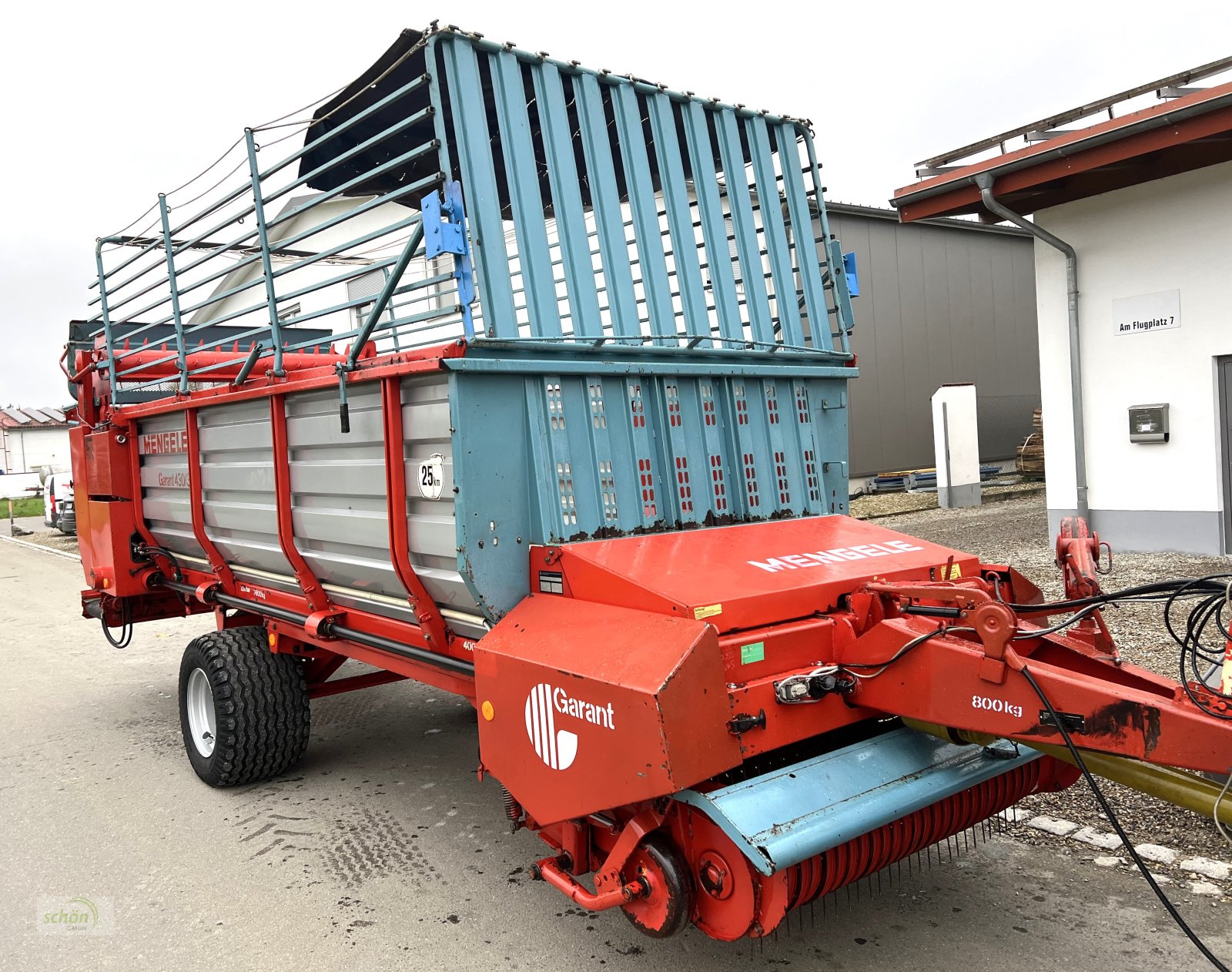 Ladewagen des Typs Mengele Garant 430/3 im Topzustand mit elektrischer Bedienung und breiten Reifen, Gebrauchtmaschine in Burgrieden (Bild 11)