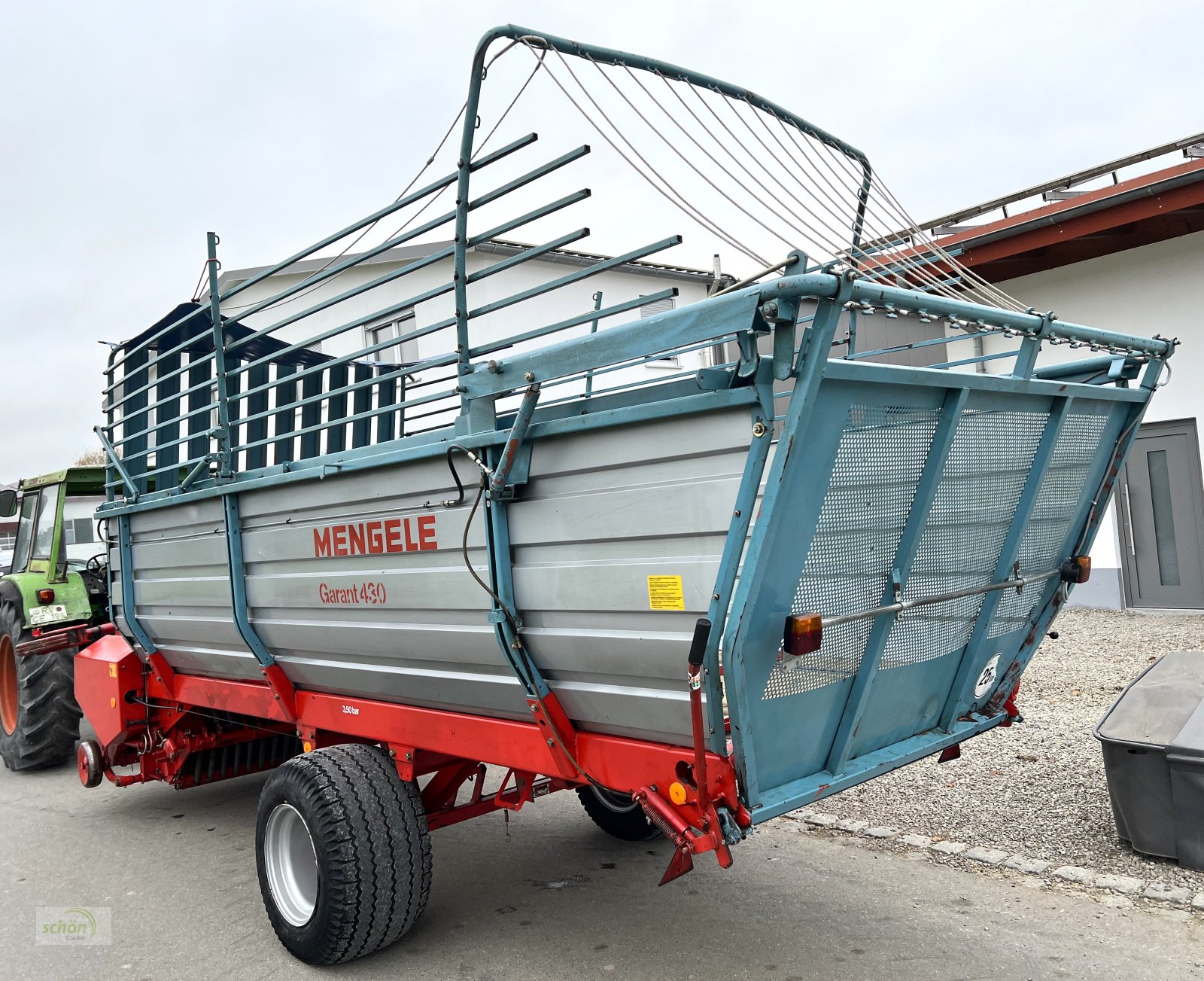 Ladewagen du type Mengele Garant 430 mit 19-er Breitreifen und elektrischer Bedienung, Gebrauchtmaschine en Burgrieden (Photo 3)