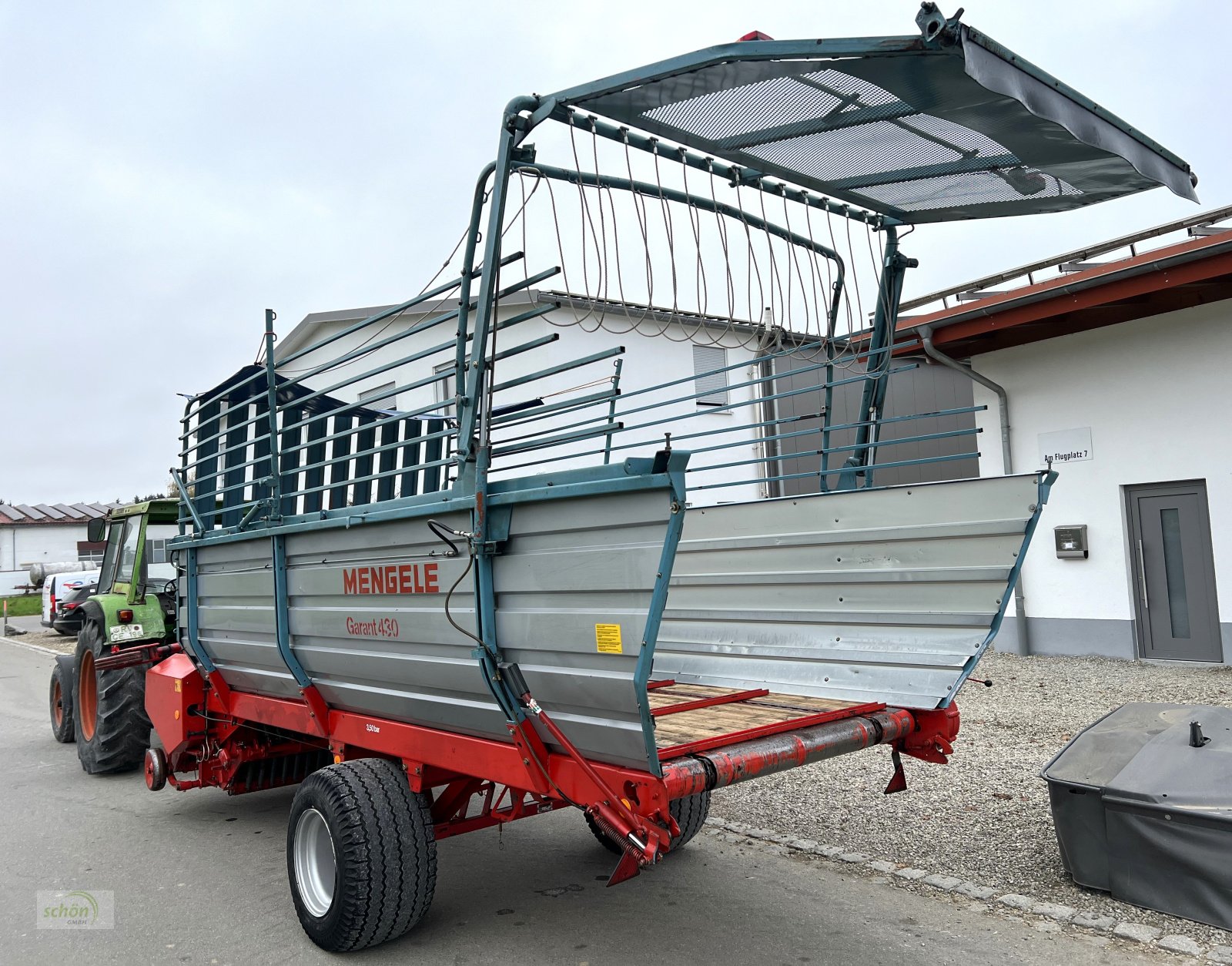 Ladewagen du type Mengele Garant 430 mit 19-er Breitreifen und elektrischer Bedienung, Gebrauchtmaschine en Burgrieden (Photo 4)