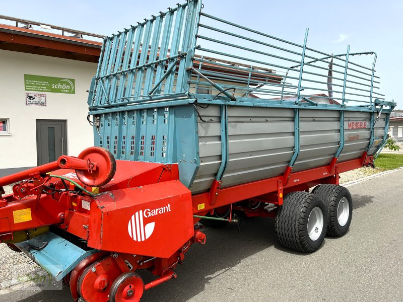 Ladewagen des Typs Mengele Garant 435 mit neuen 19-er Breitreifen, elektro-hydraulischer Bedienung und mit ABE !!!, Gebrauchtmaschine in Burgrieden