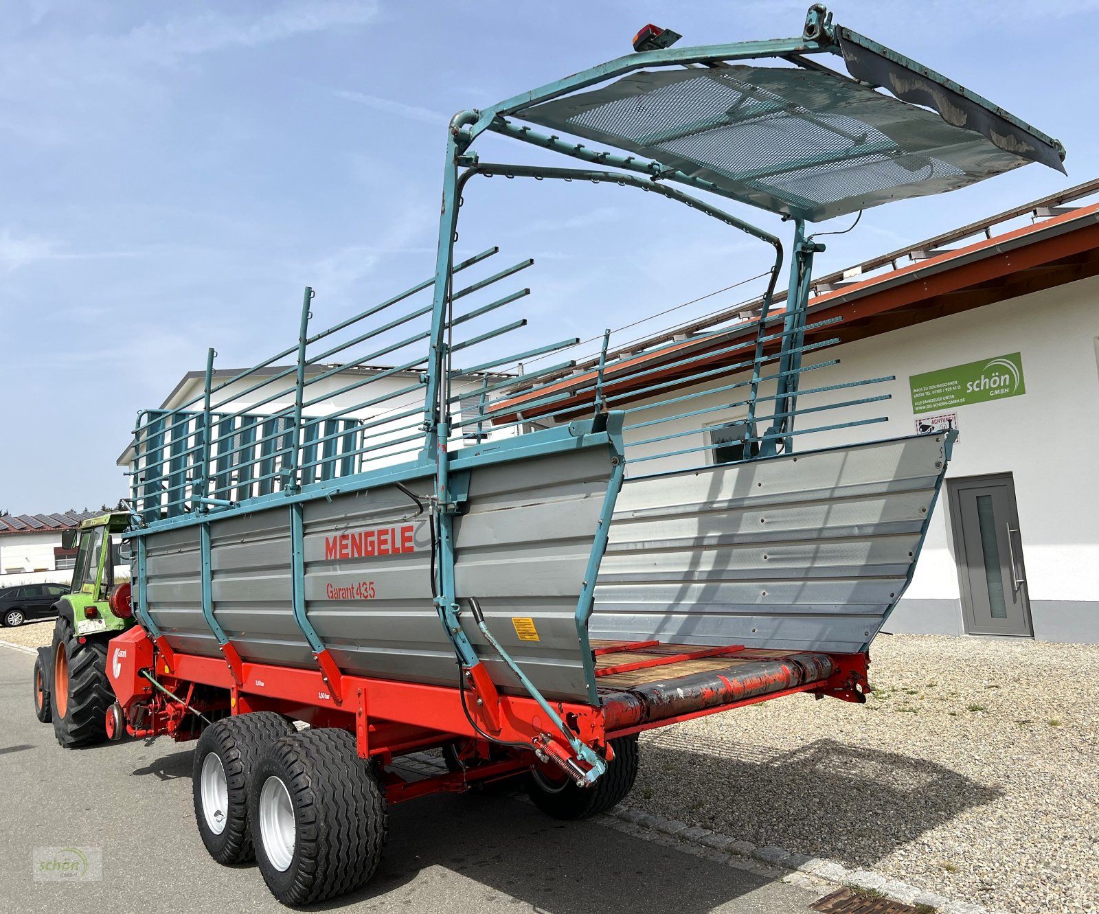 Ladewagen des Typs Mengele Garant 435 mit neuen 19-er Breitreifen, elektro-hydraulischer Bedienung und mit ABE !!!, Gebrauchtmaschine in Burgrieden (Bild 4)