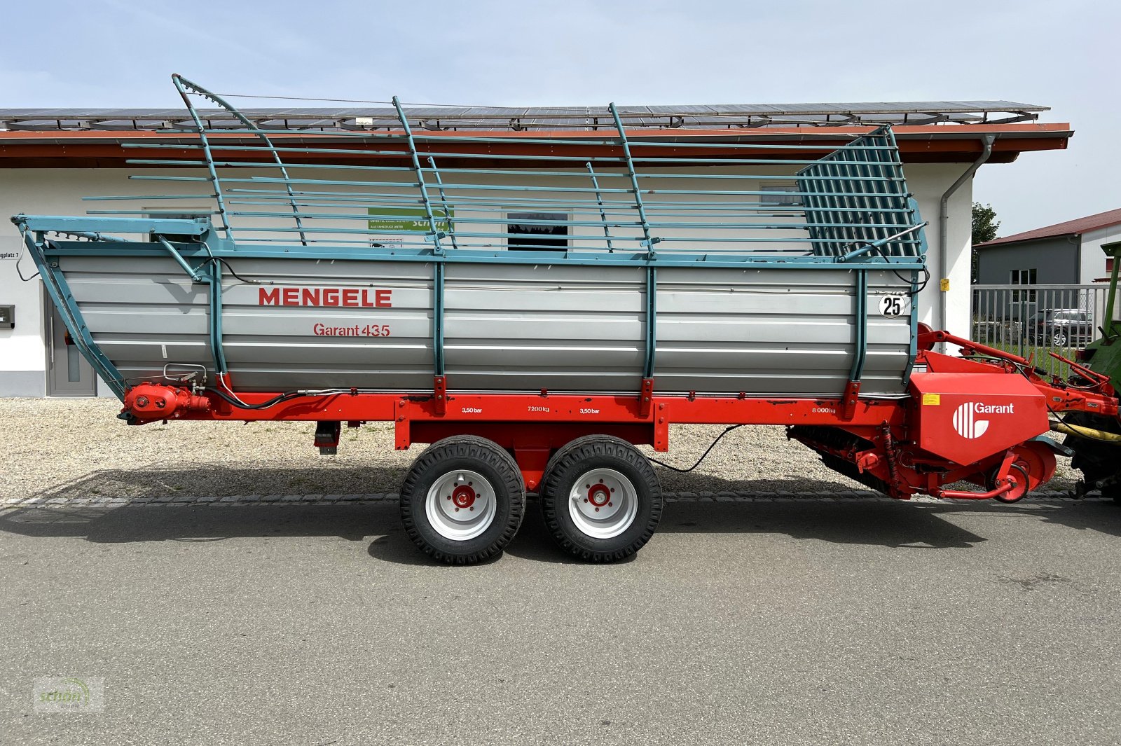 Ladewagen des Typs Mengele Garant 435 mit neuen 19-er Breitreifen, elektro-hydraulischer Bedienung und mit ABE !!!, Gebrauchtmaschine in Burgrieden (Bild 12)