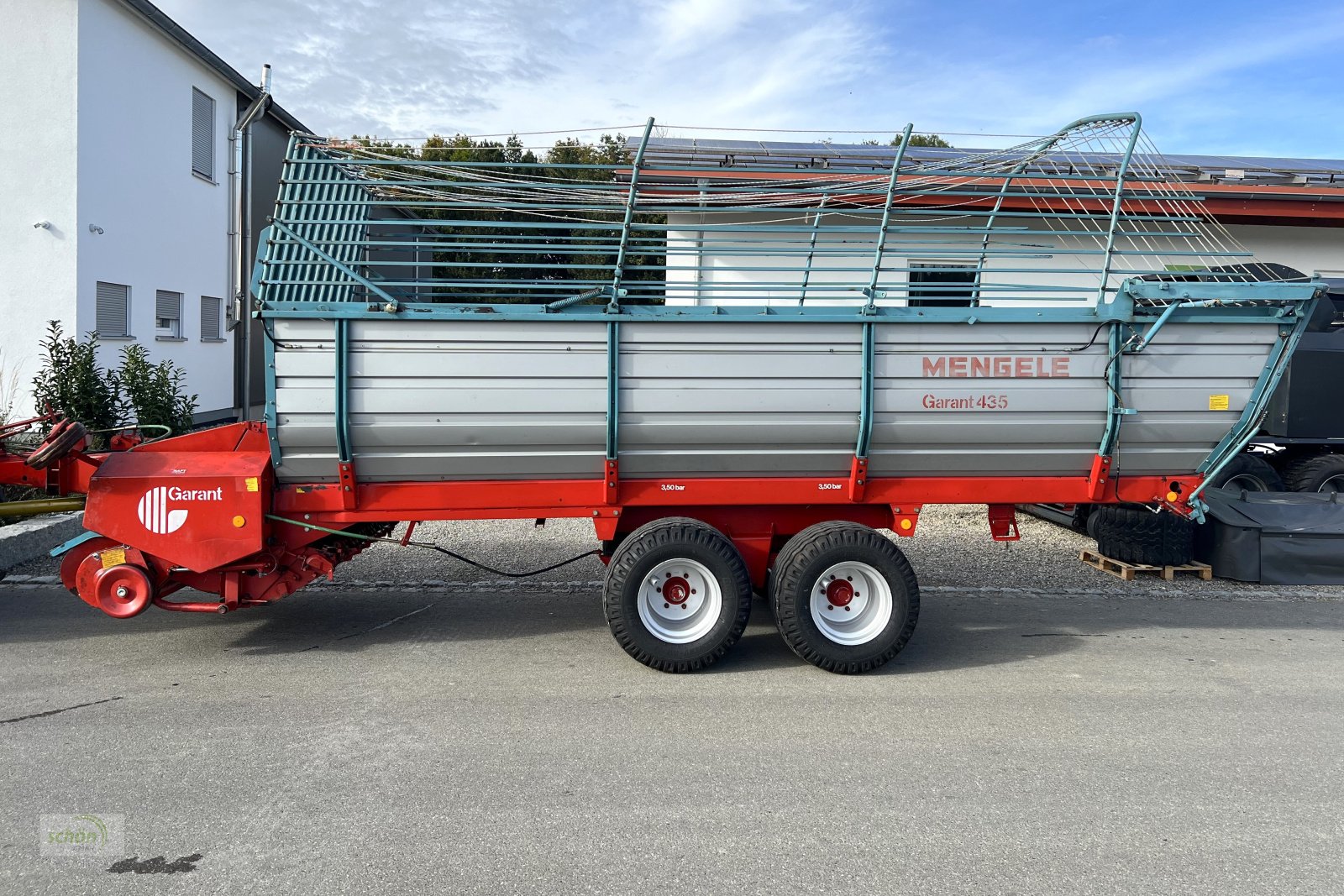 Ladewagen van het type Mengele Garant 435 mit neuen 19-er Breitreifen und elektrischer Bedienung, Gebrauchtmaschine in Burgrieden (Foto 2)