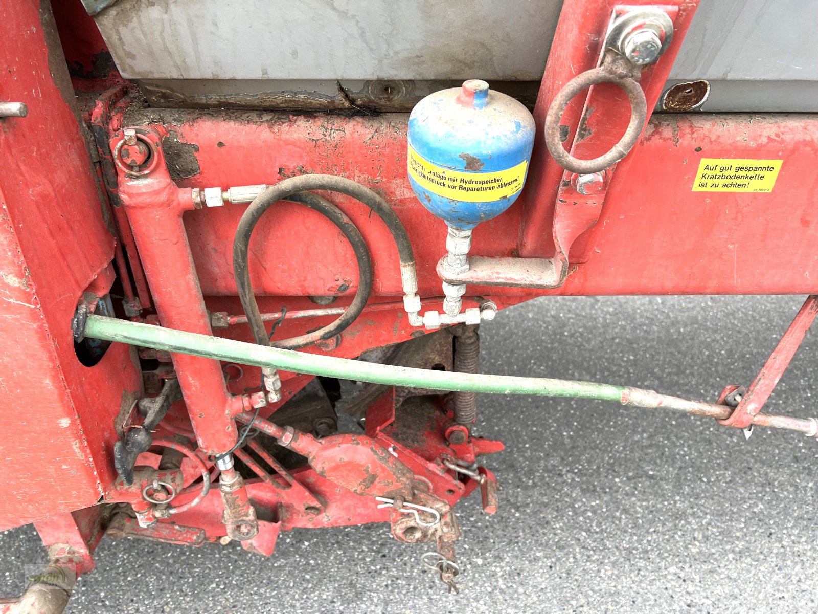 Ladewagen tip Mengele Garant 545 als Häckselwagen - 40km/h - mit Fahrzeugpapieren - Teileverkauf - Holzwagen 19-er Breitreifen, Gebrauchtmaschine in Burgrieden (Poză 23)