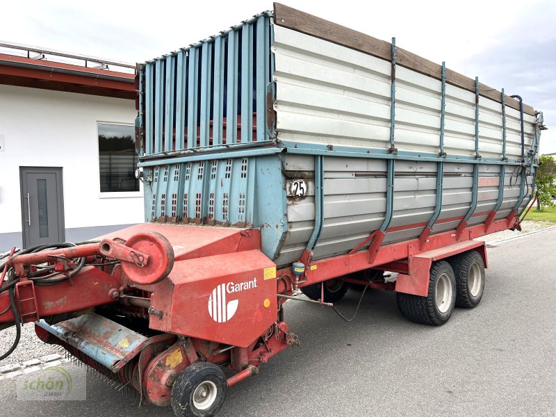 Ladewagen tip Mengele Garant 545 als Häckselwagen - 40km/h - mit Fahrzeugpapieren - Teileverkauf - Holzwagen 19-er Breitreifen, Gebrauchtmaschine in Burgrieden (Poză 1)