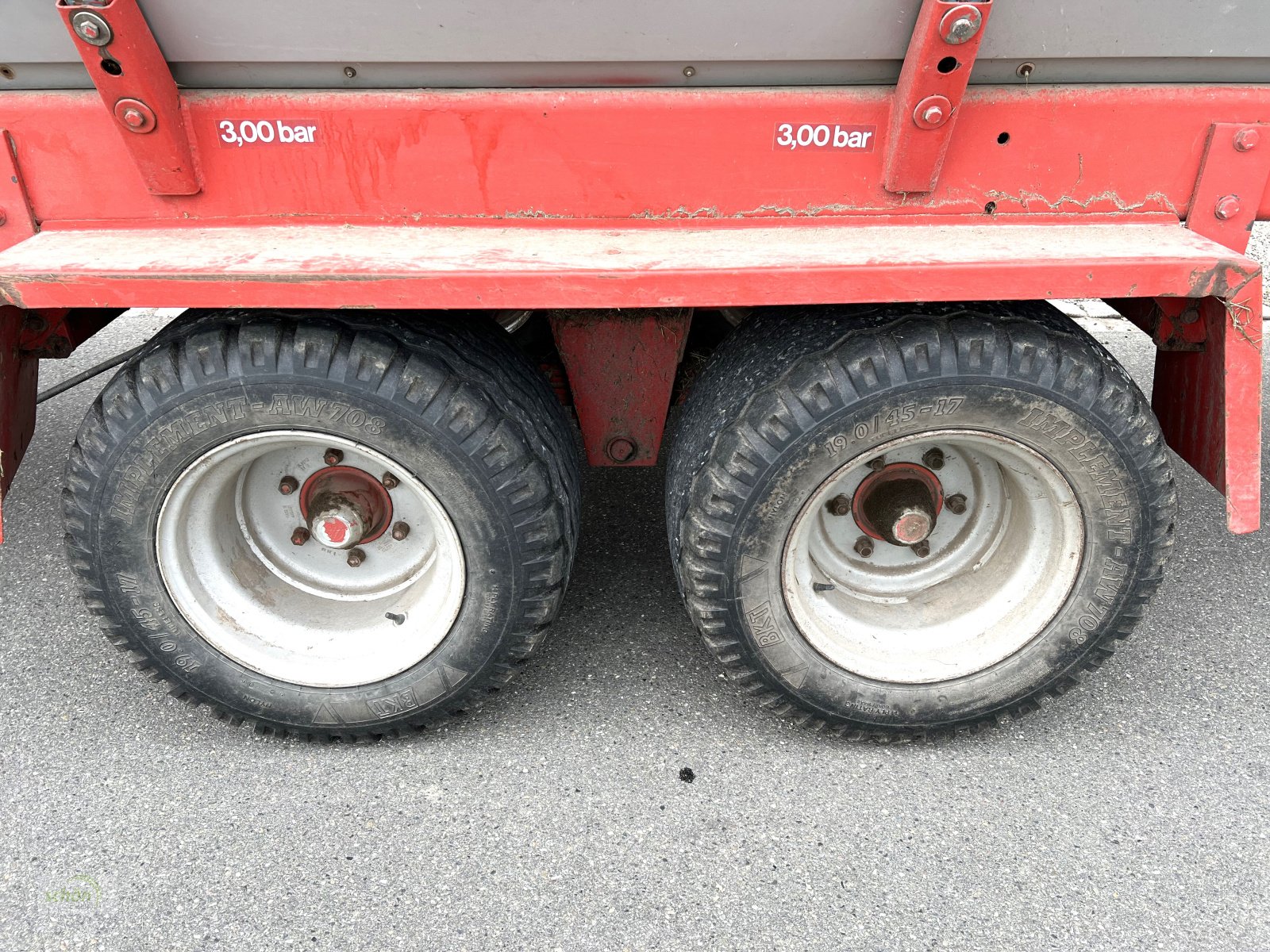 Ladewagen del tipo Mengele Garant 545 als Häckselwagen - 40km/h - mit Fahrzeugpapieren - Teileverkauf - Holzwagen 19-er Breitreifen, Gebrauchtmaschine en Burgrieden (Imagen 3)