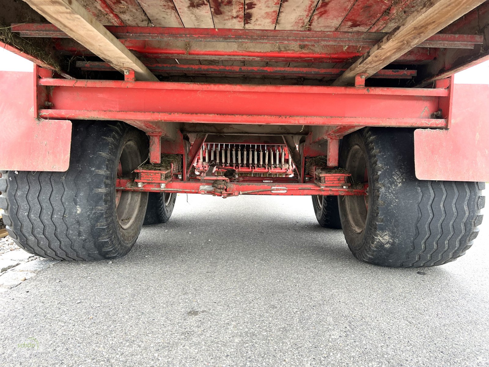 Ladewagen del tipo Mengele Garant 545 als Häckselwagen - 40km/h - mit Fahrzeugpapieren - Teileverkauf - Holzwagen 19-er Breitreifen, Gebrauchtmaschine en Burgrieden (Imagen 10)