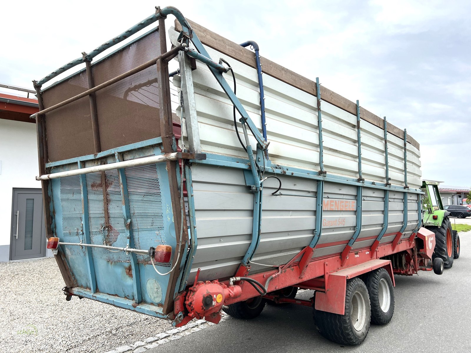 Ladewagen del tipo Mengele Garant 545 als Häckselwagen - 40km/h - mit Fahrzeugpapieren - Teileverkauf - Holzwagen 19-er Breitreifen, Gebrauchtmaschine en Burgrieden (Imagen 12)