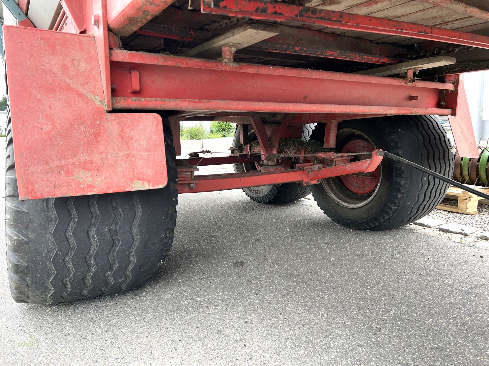 Ladewagen del tipo Mengele Garant 545 als Häckselwagen - 40km/h - mit Fahrzeugpapieren - Teileverkauf - Holzwagen 19-er Breitreifen, Gebrauchtmaschine en Burgrieden (Imagen 20)