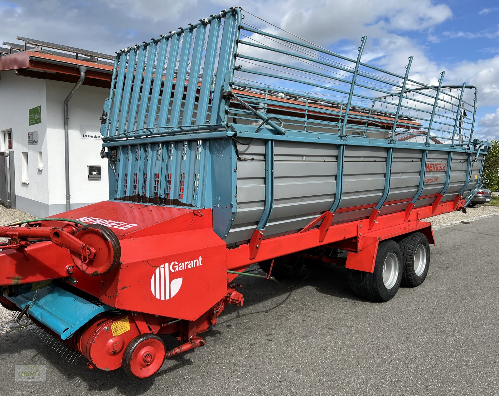 Ladewagen des Typs Mengele Garant 545 - ein großer Ladewagen - idealer Heu-Ladewagen, Gebrauchtmaschine in Burgrieden (Bild 1)