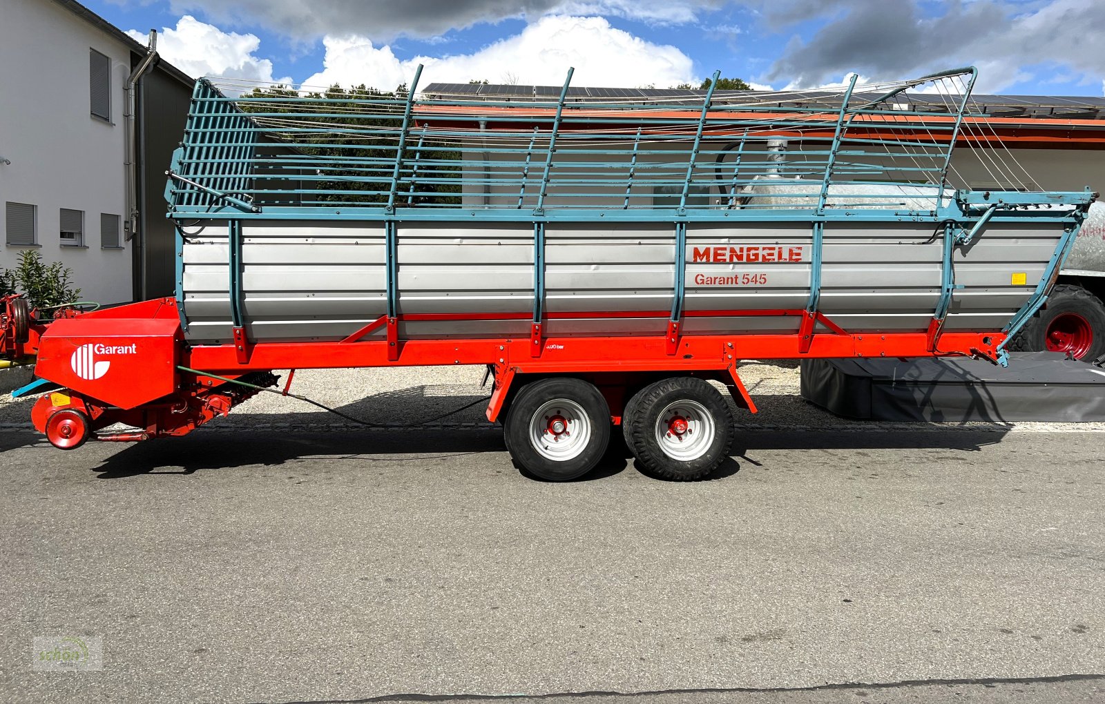 Ladewagen des Typs Mengele Garant 545 - ein großer Ladewagen - idealer Heu-Ladewagen, Gebrauchtmaschine in Burgrieden (Bild 2)