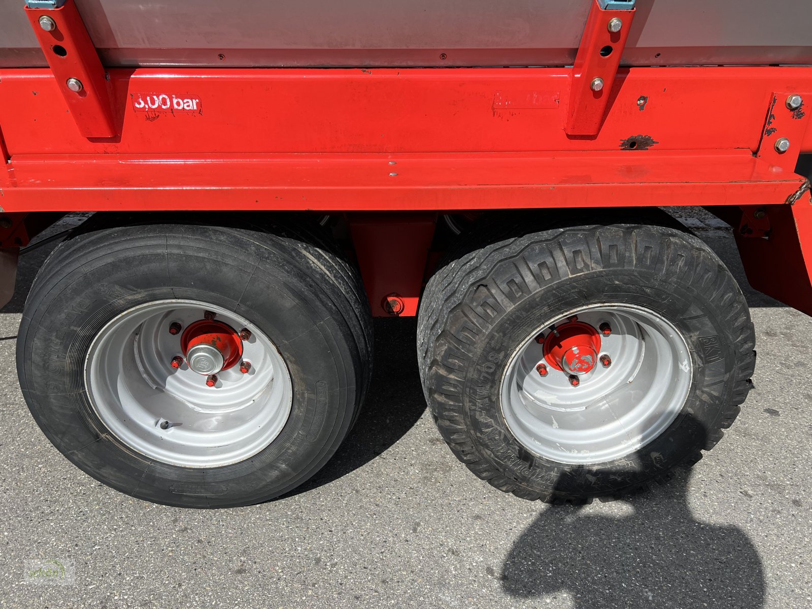 Ladewagen des Typs Mengele Garant 545 - ein großer Ladewagen - idealer Heu-Ladewagen, Gebrauchtmaschine in Burgrieden (Bild 3)