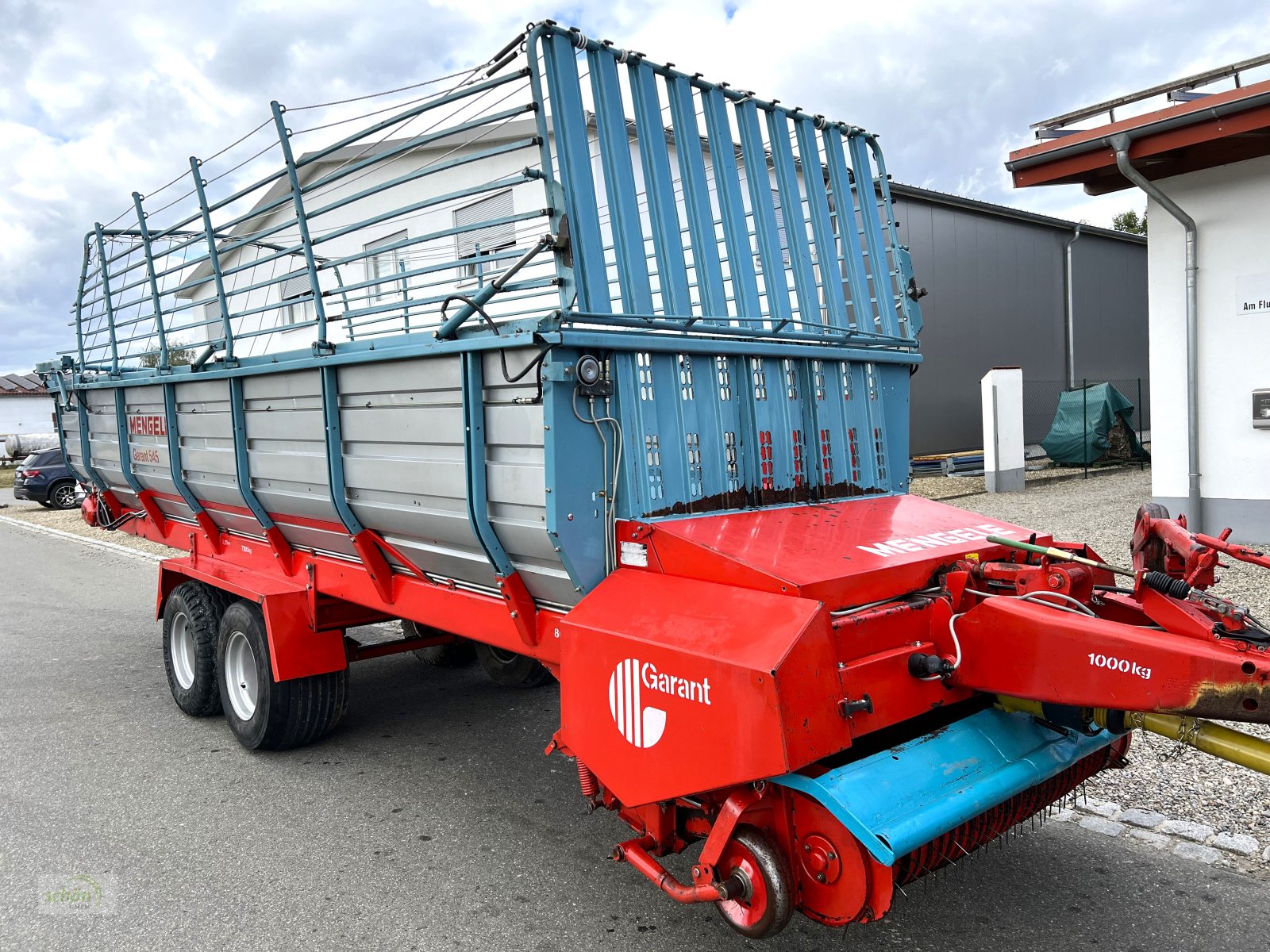 Ladewagen of the type Mengele Garant 545 - ein großer Ladewagen - idealer Heu-Ladewagen, Gebrauchtmaschine in Burgrieden (Picture 13)