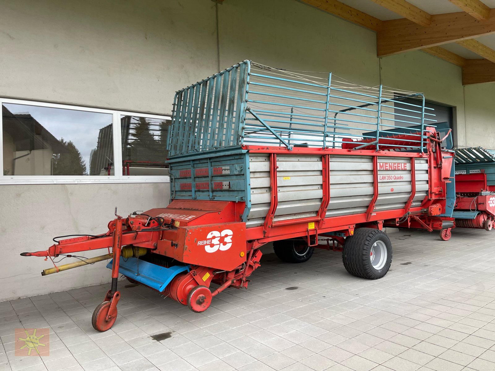 Ladewagen del tipo Mengele LAW 350 Quadro, Gebrauchtmaschine In Henndorf am Wallersee (Immagine 4)