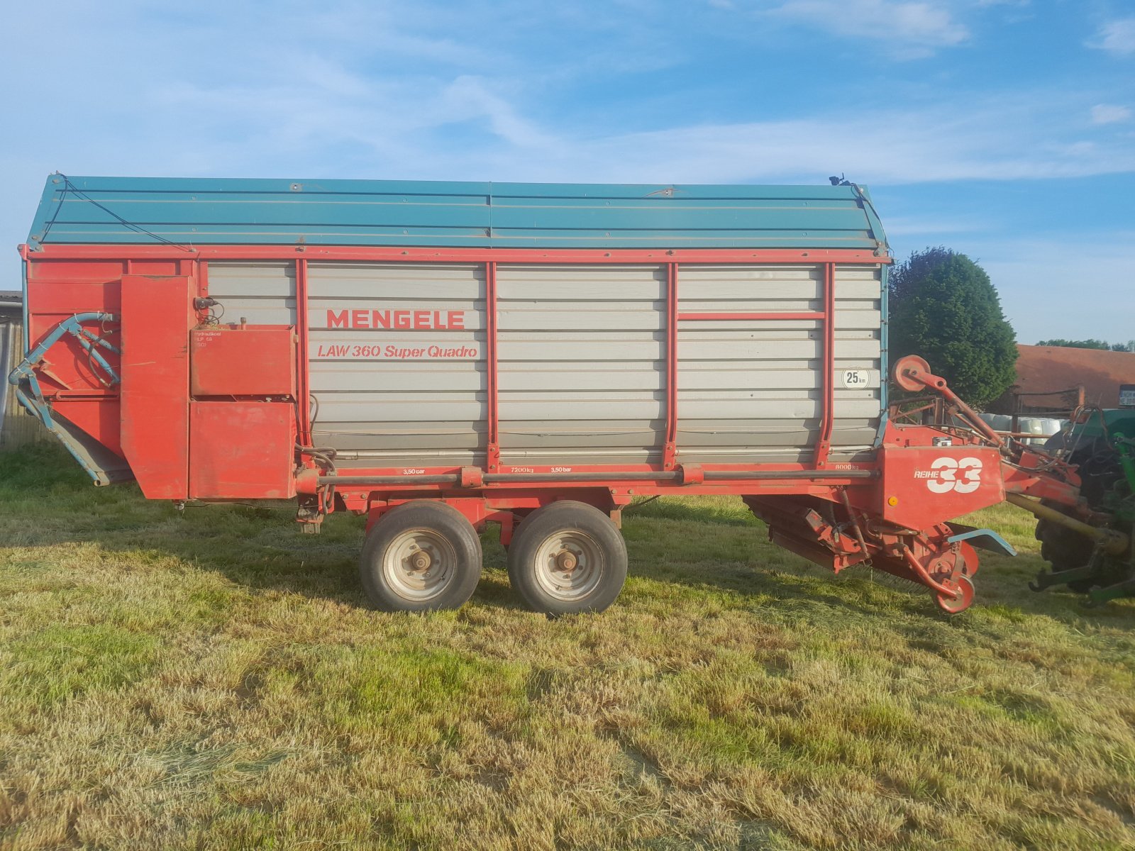 Ladewagen del tipo Mengele LAW 360 Super Quadro, Gebrauchtmaschine In Edemissen (Immagine 1)