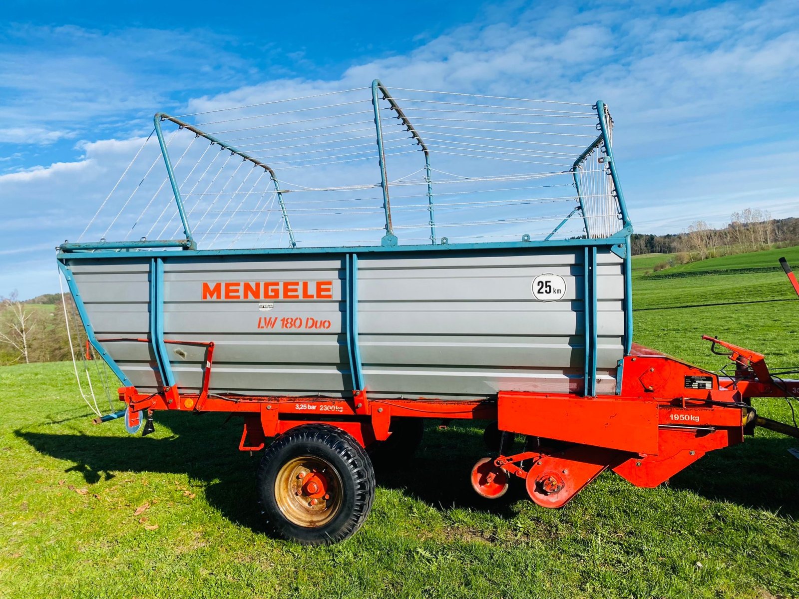 Ladewagen typu Mengele LW 180 Duo, Gebrauchtmaschine v Schlier (Obrázok 1)