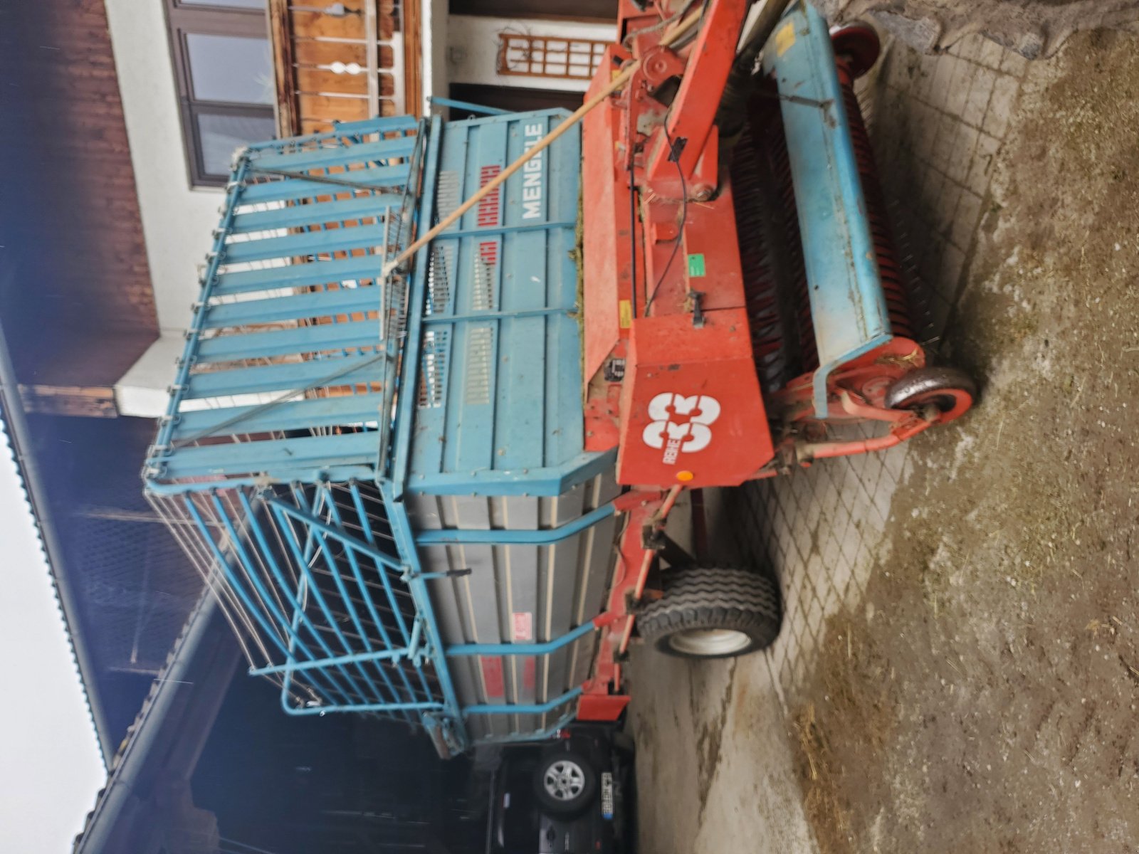 Ladewagen van het type Mengele LW 290, Gebrauchtmaschine in Samerberg (Foto 3)