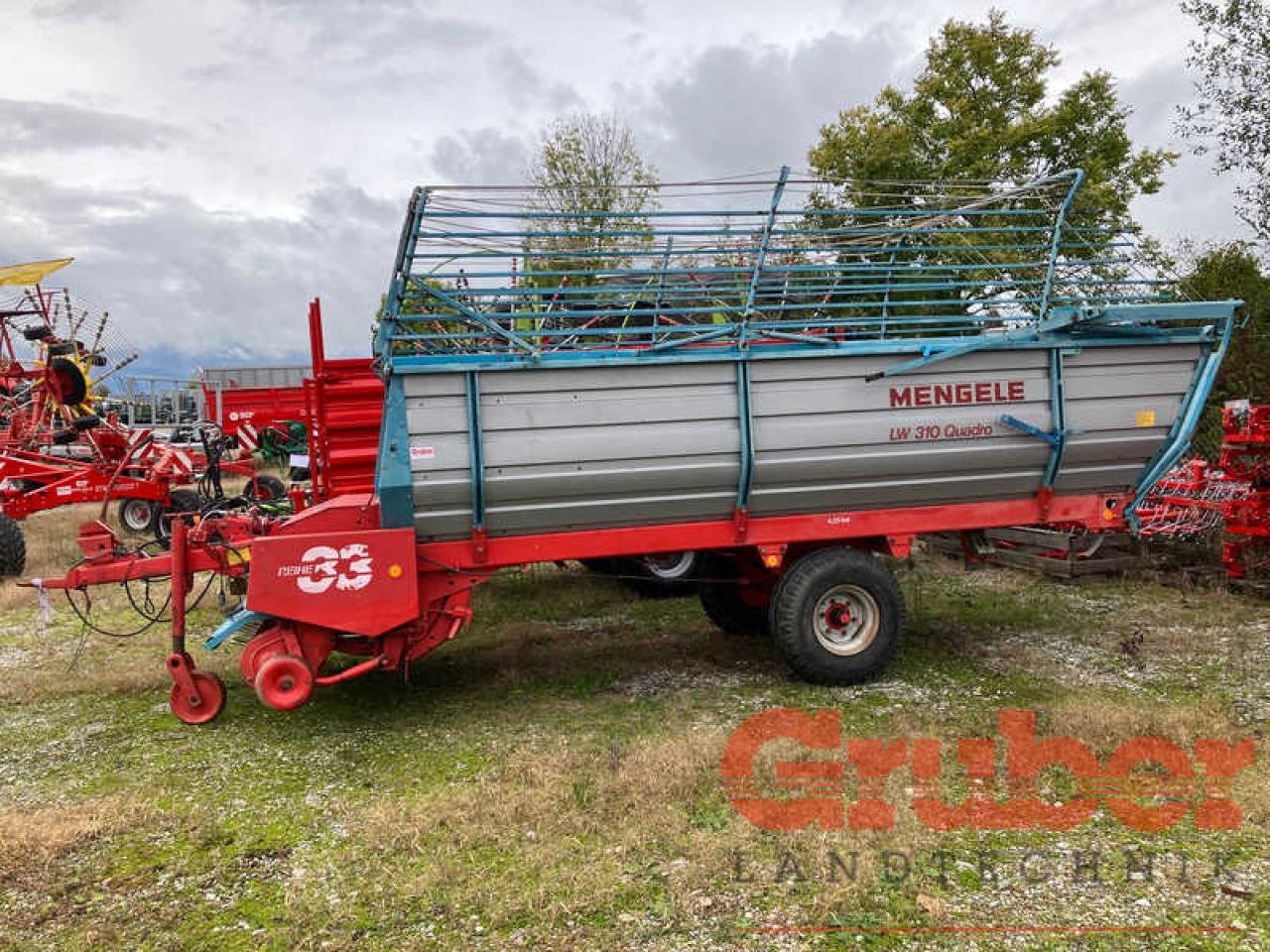 Ladewagen typu Mengele LW 310 Quadro, Gebrauchtmaschine v Ampfing (Obrázek 1)