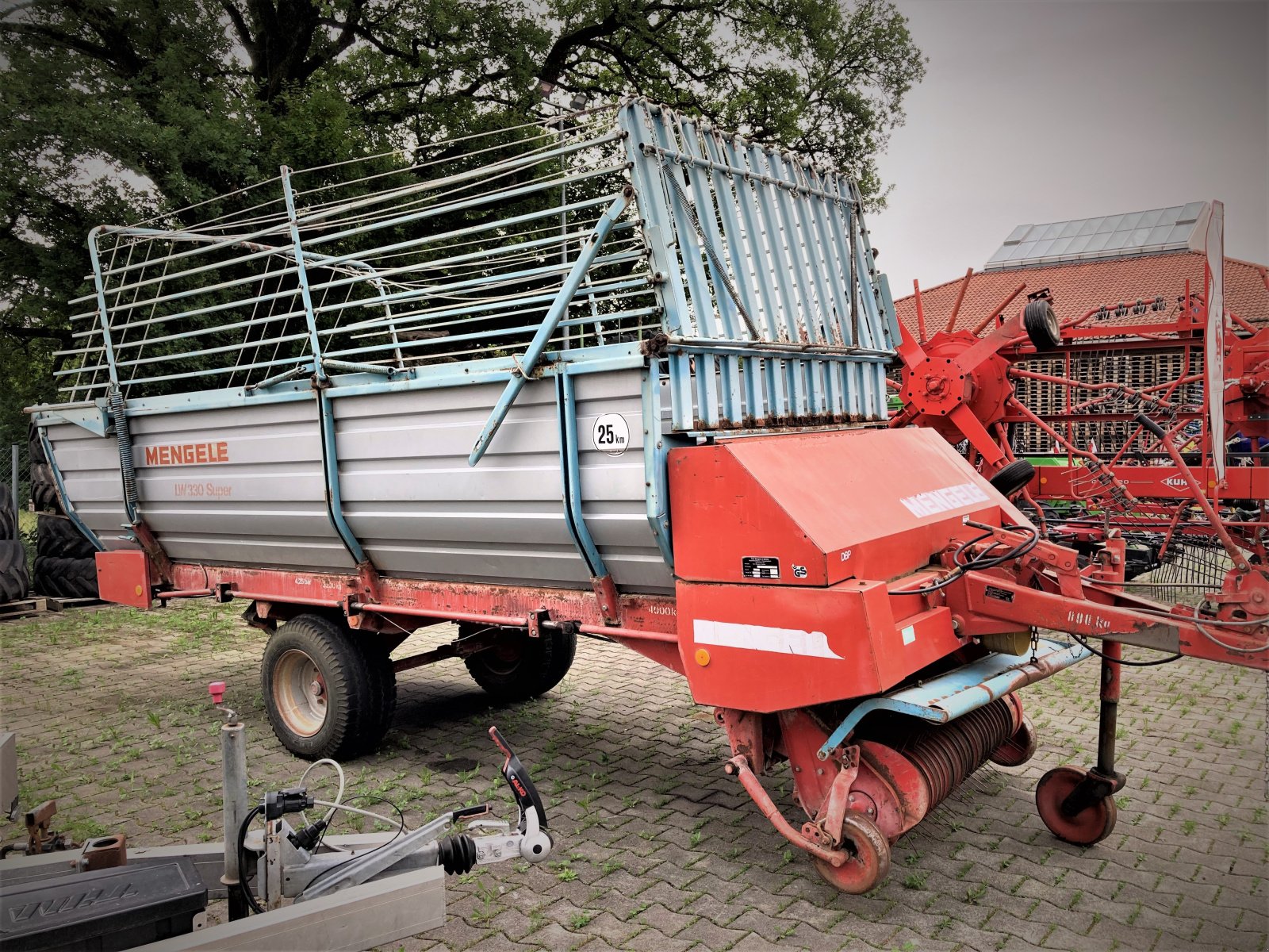 Ladewagen del tipo Mengele LW 330 Super, Gebrauchtmaschine en Murnau (Imagen 2)