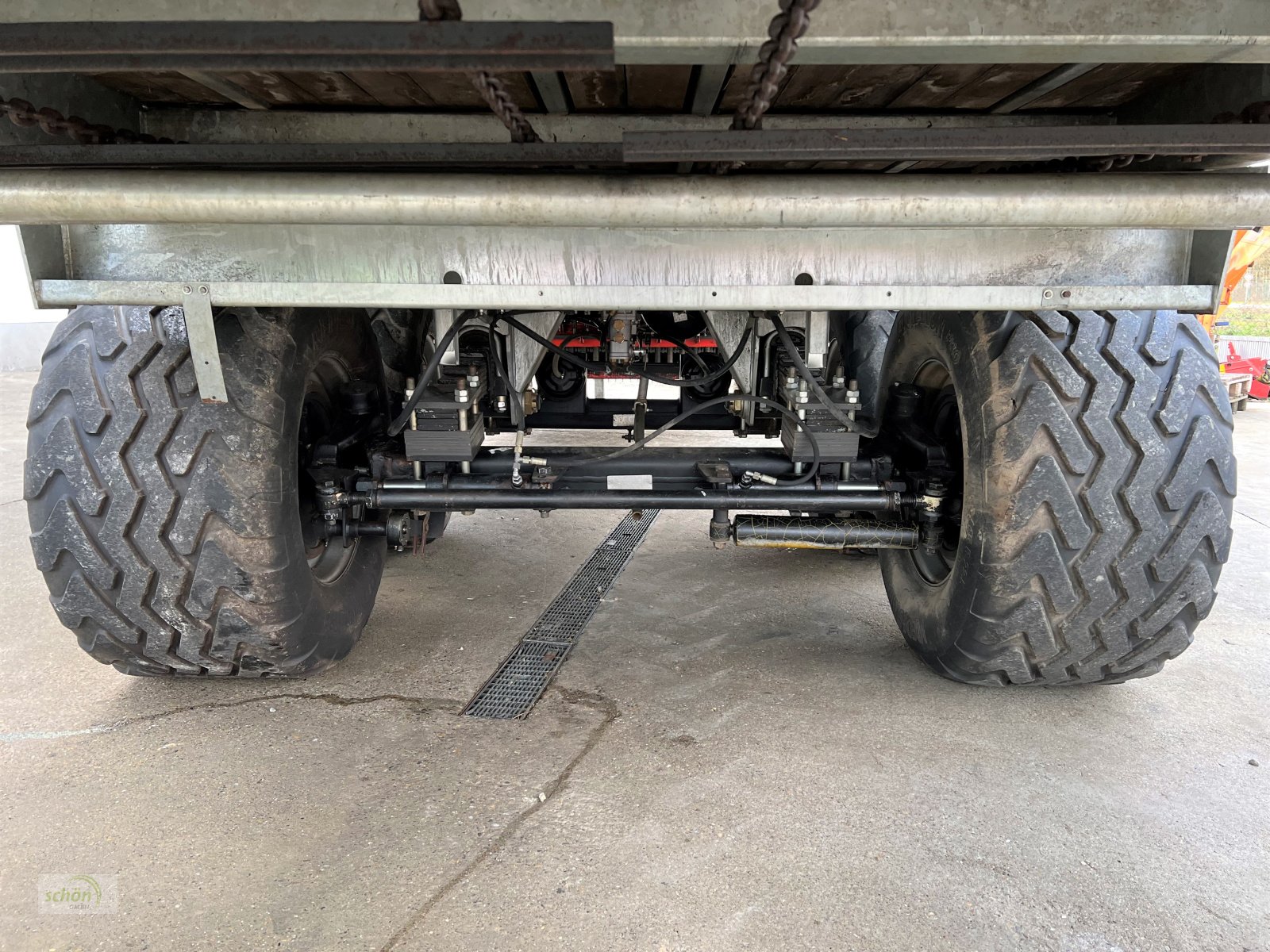 Ladewagen du type Mengele LW 550 Garant - Ladeaggregat mit Schwingen - sonst wie Duobull 6000 - Häckselwagen - größer als 548, 545, Gebrauchtmaschine en Burgrieden (Photo 7)