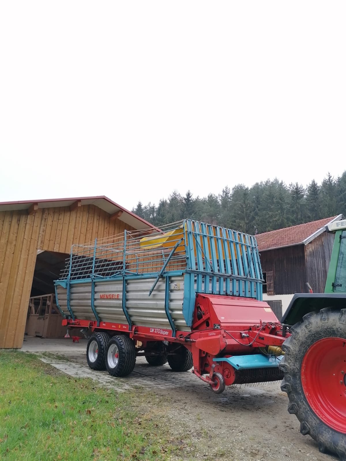 Ladewagen tip Mengele LW370 Super, Gebrauchtmaschine in Marktl (Poză 1)