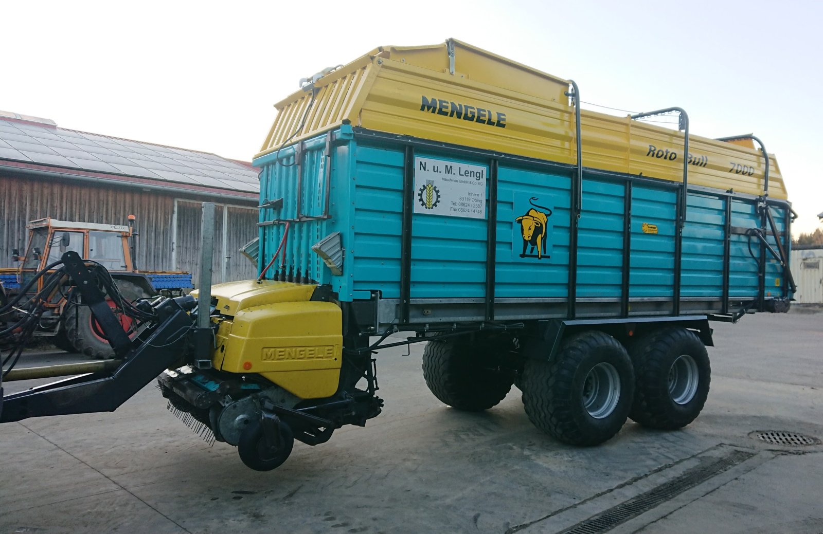 Ladewagen du type Mengele Roto Bull 7000, Gebrauchtmaschine en Obing (Photo 1)