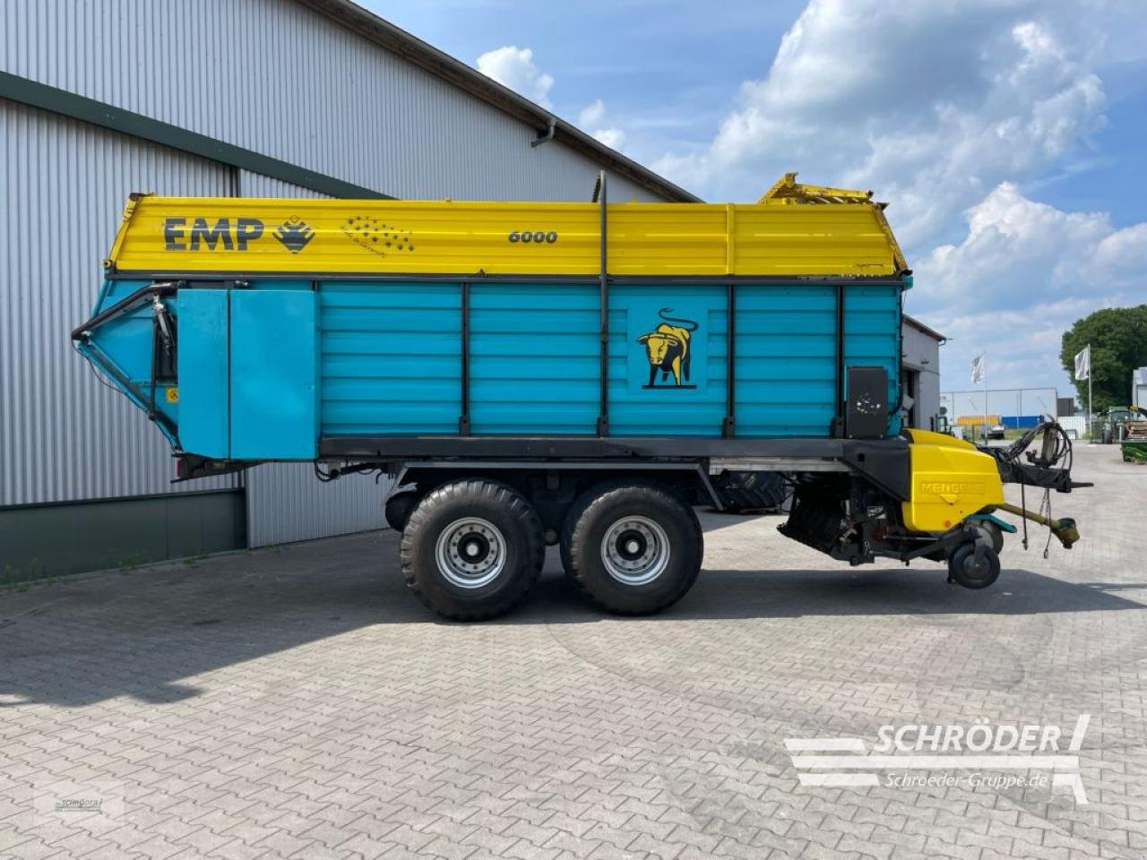 Ladewagen des Typs Mengele ROTOBULL 6000, Gebrauchtmaschine in Wildeshausen (Bild 2)