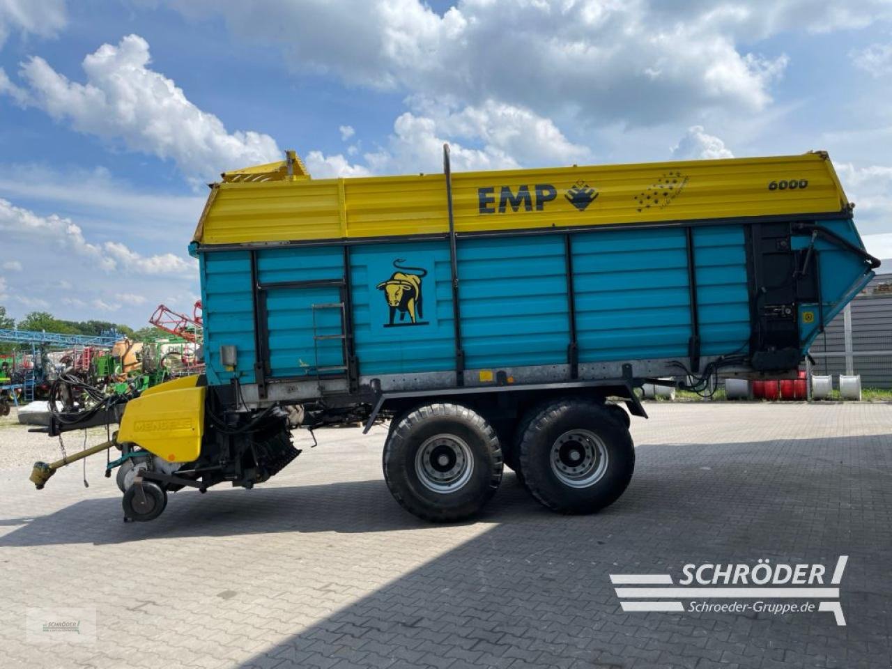 Ladewagen des Typs Mengele ROTOBULL 6000, Gebrauchtmaschine in Wildeshausen (Bild 4)