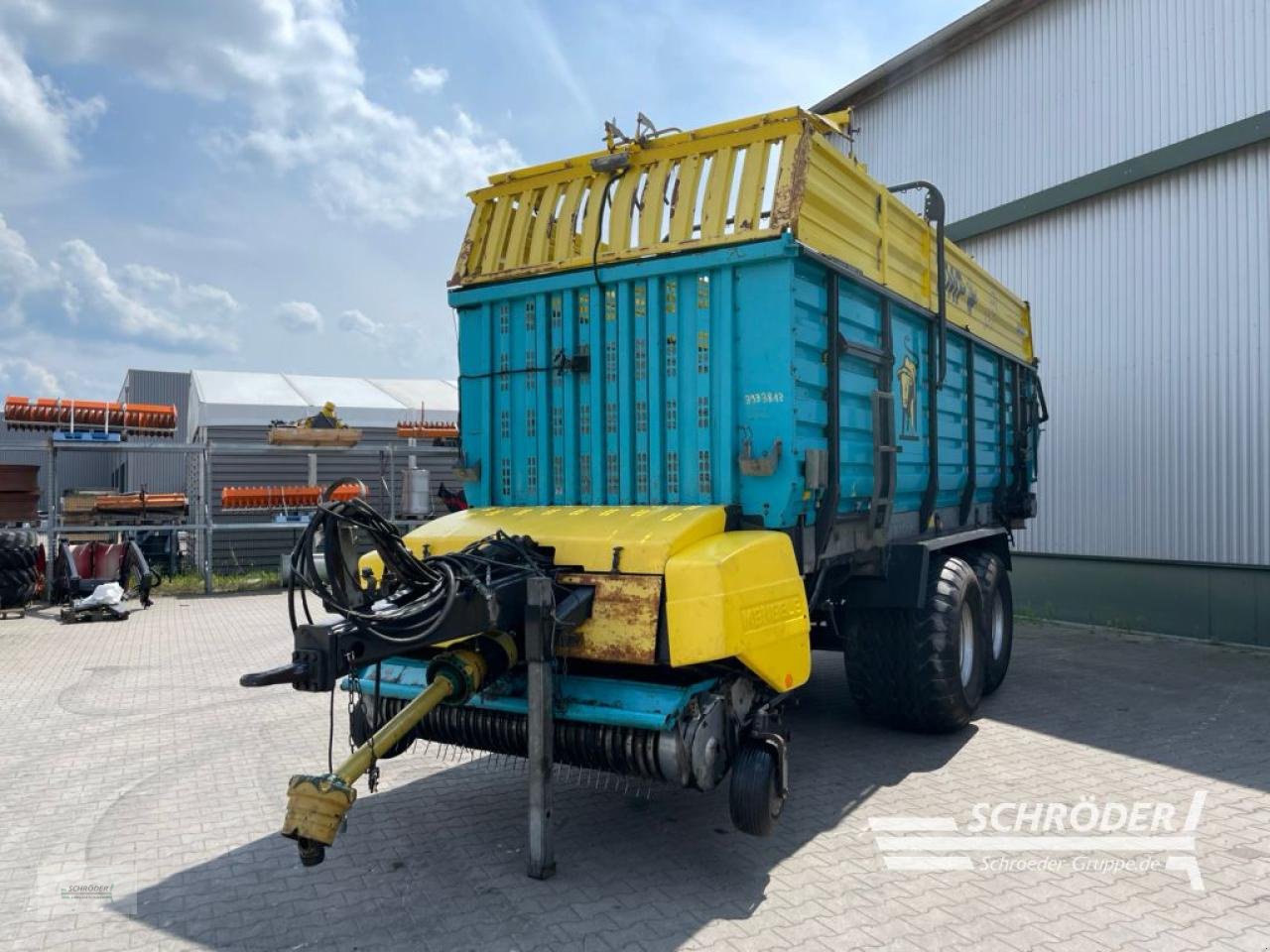 Ladewagen tip Mengele ROTOBULL 6000, Gebrauchtmaschine in Wildeshausen (Poză 5)