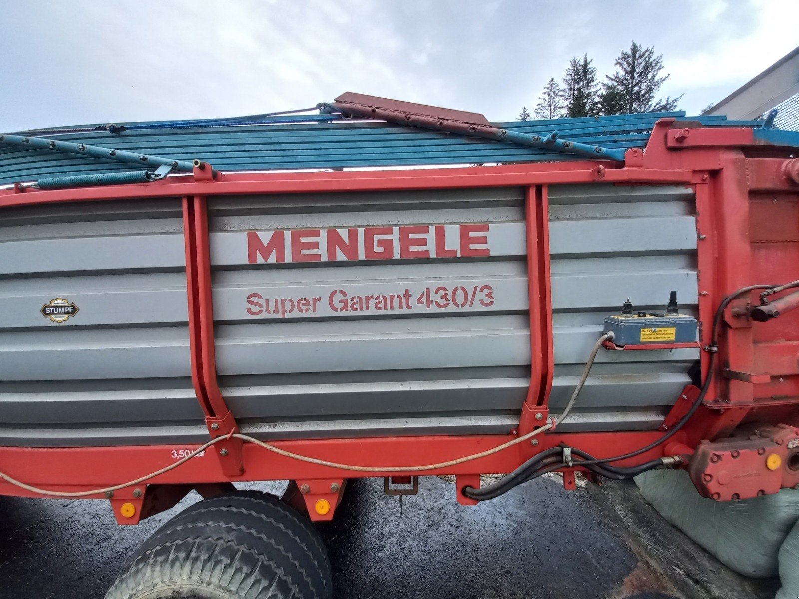 Ladewagen typu Mengele Super Garant 430/3, Gebrauchtmaschine w Obdach (Zdjęcie 8)