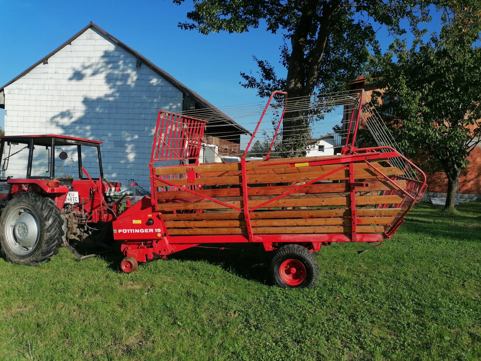 Ladewagen des Typs Pöttinger 15, Gebrauchtmaschine in Neuhofen im Innkreis (Bild 2)