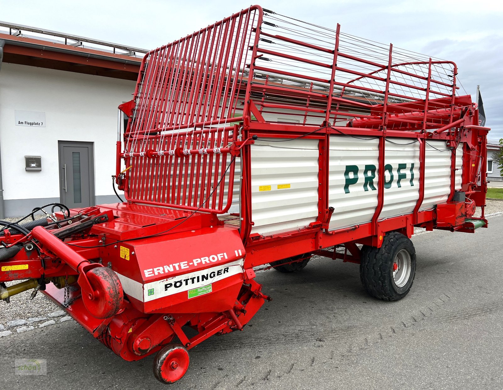 Ladewagen tip Pöttinger Ernteprofi II / Ernteprofi 2 mit elektrischer Bedienung und im guten Zustand, Gebrauchtmaschine in Burgrieden (Poză 1)