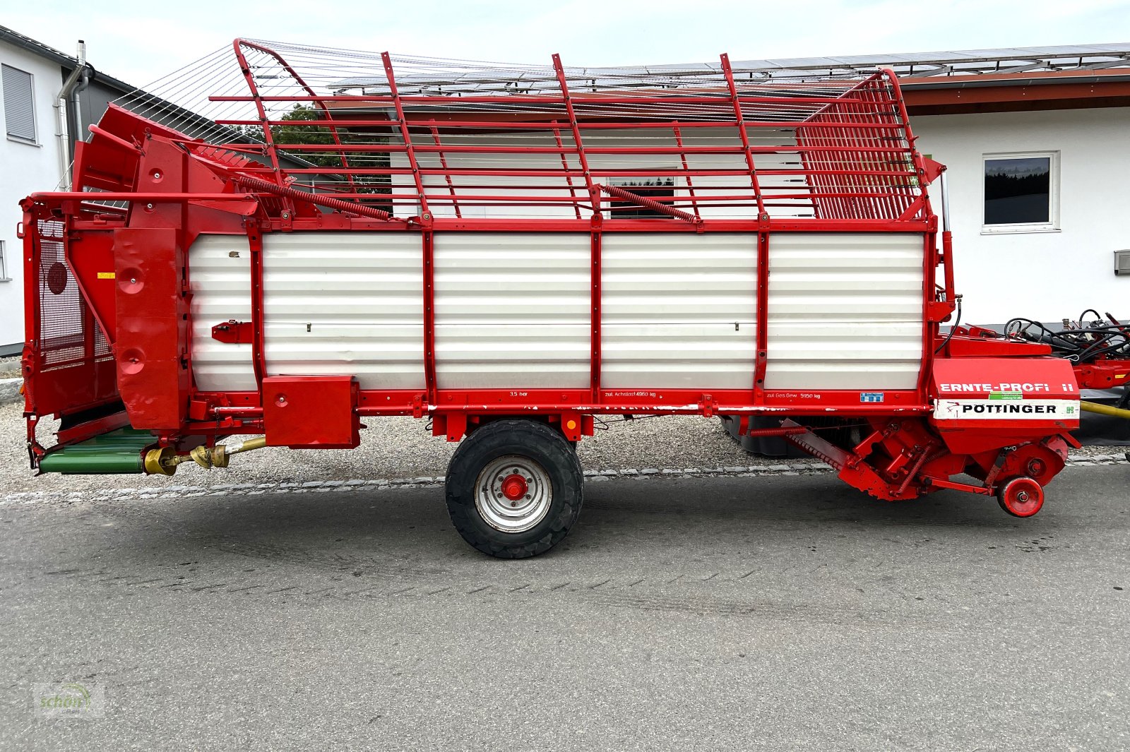 Ladewagen van het type Pöttinger Ernteprofi II / Ernteprofi 2 mit elektrischer Bedienung und im guten Zustand, Gebrauchtmaschine in Burgrieden (Foto 11)