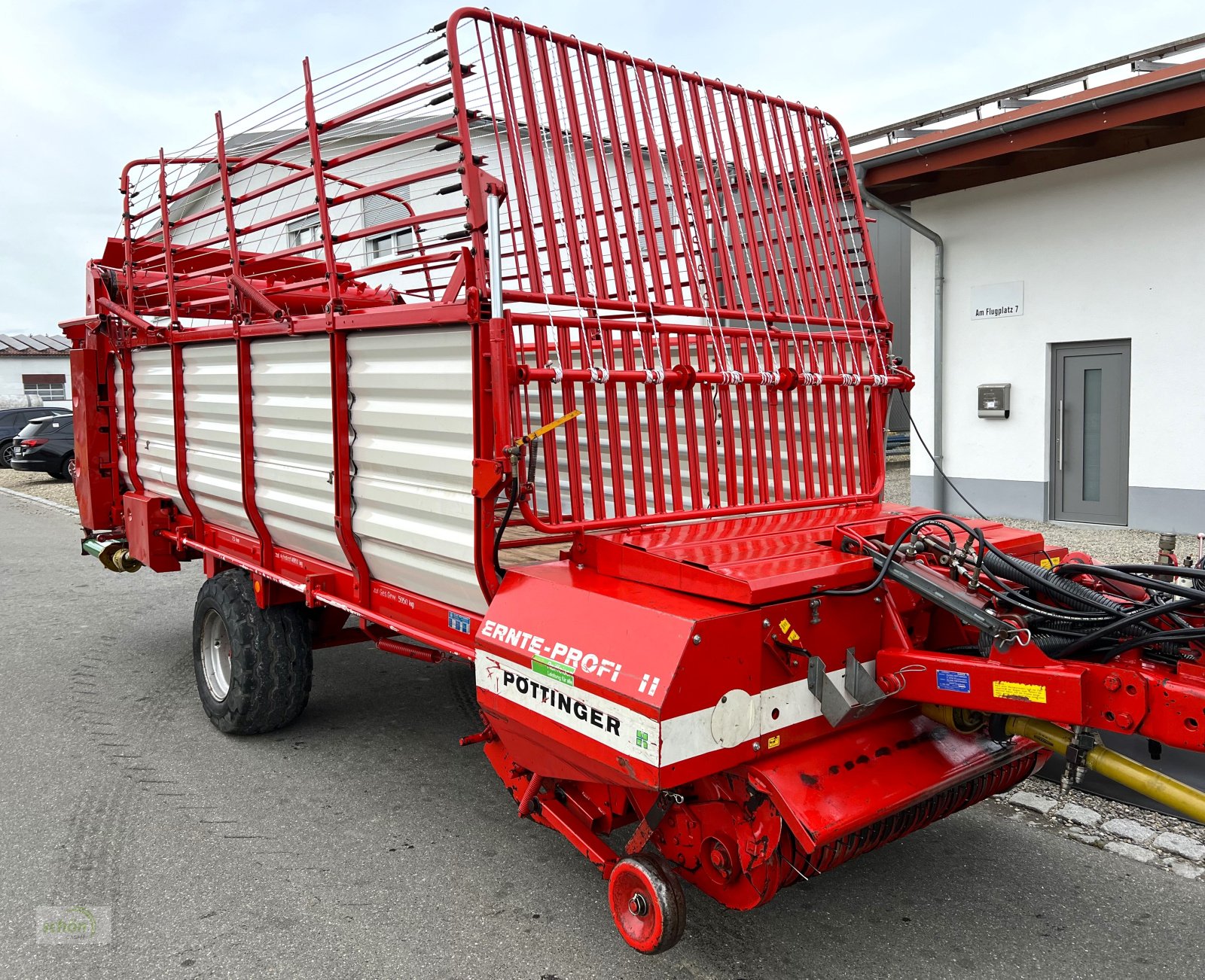 Ladewagen van het type Pöttinger Ernteprofi II / Ernteprofi 2 mit elektrischer Bedienung und im guten Zustand, Gebrauchtmaschine in Burgrieden (Foto 12)