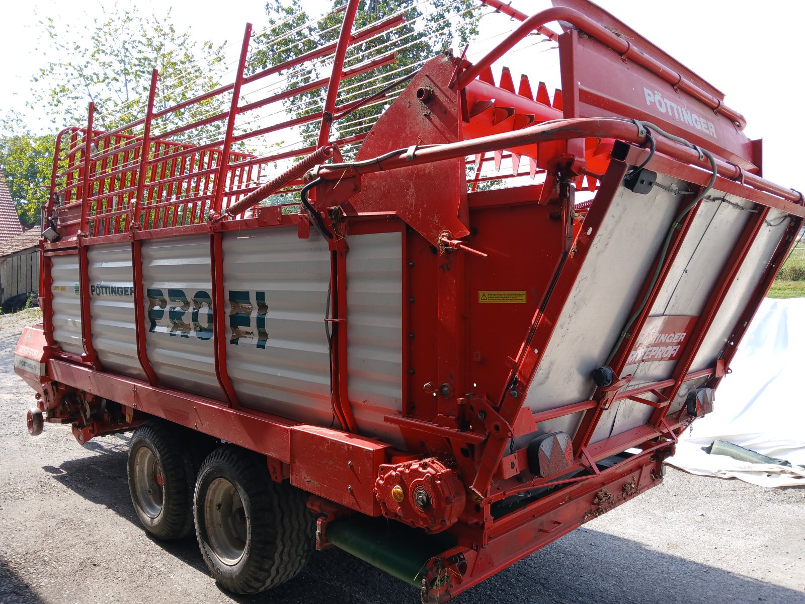 Ladewagen van het type Pöttinger Ernteprofi II, Gebrauchtmaschine in Horgenzell (Foto 3)