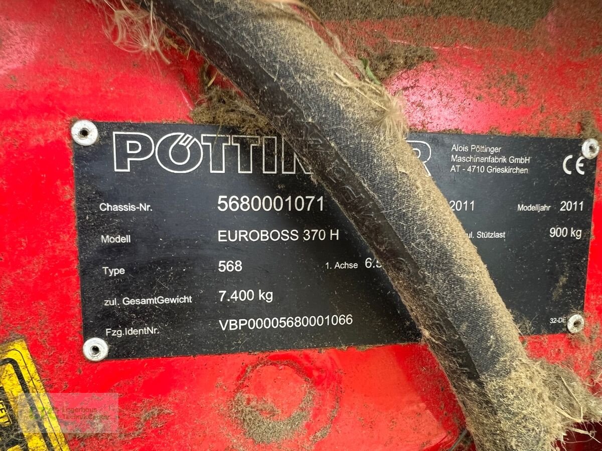 Ladewagen tip Pöttinger Euroboss 370H, Gebrauchtmaschine in Redlham (Poză 6)