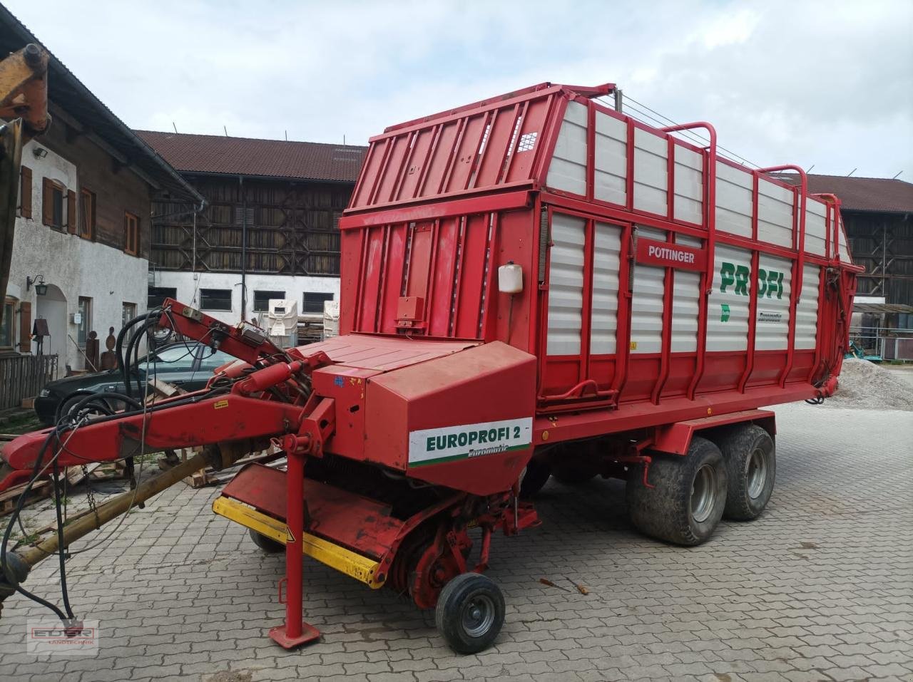 Ladewagen des Typs Pöttinger Europrofi 2, Gebrauchtmaschine in Tuntenhausen (Bild 1)