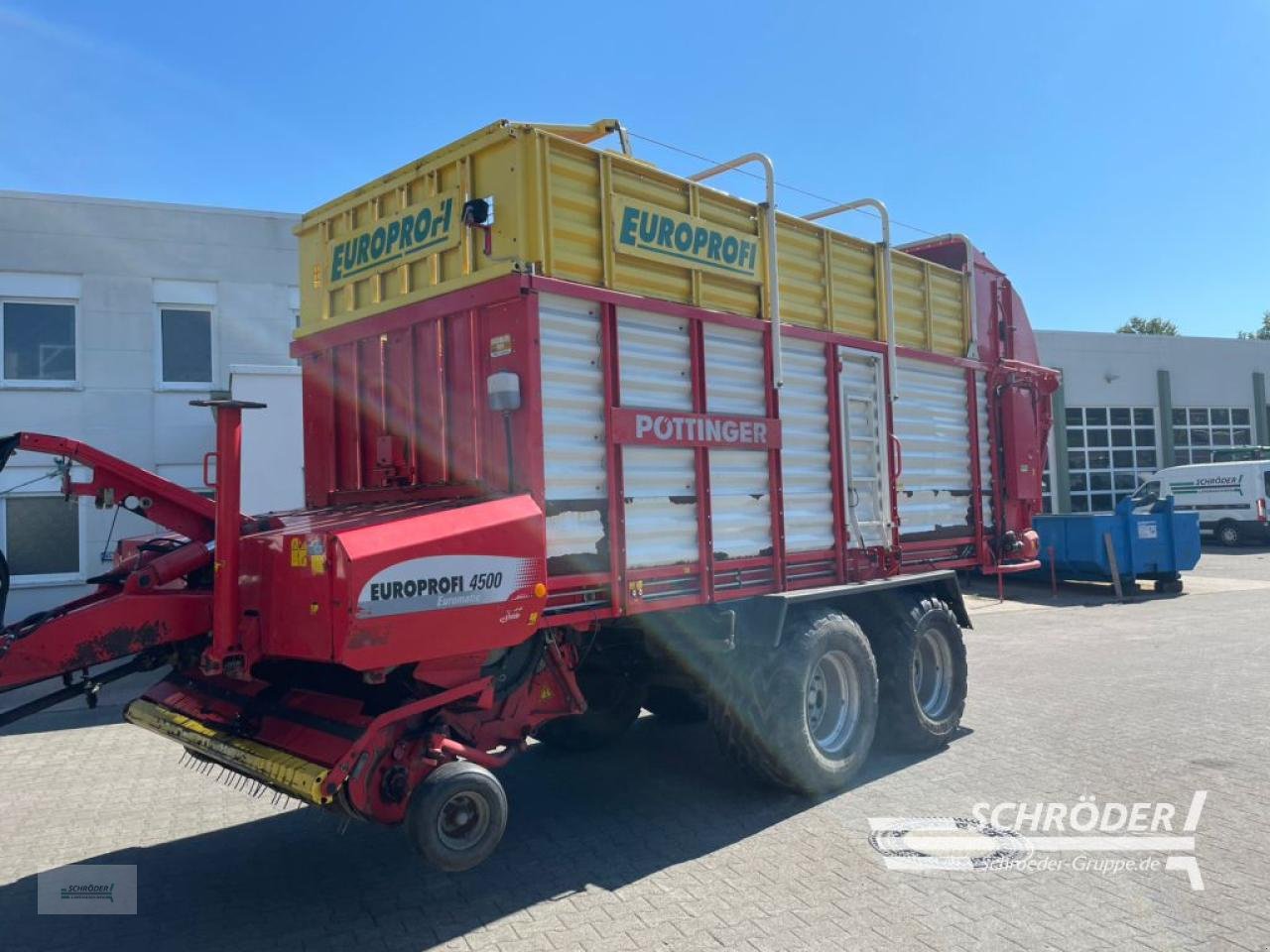 Ladewagen des Typs Pöttinger EUROPROFI 4500 D, Gebrauchtmaschine in Westerstede (Bild 1)